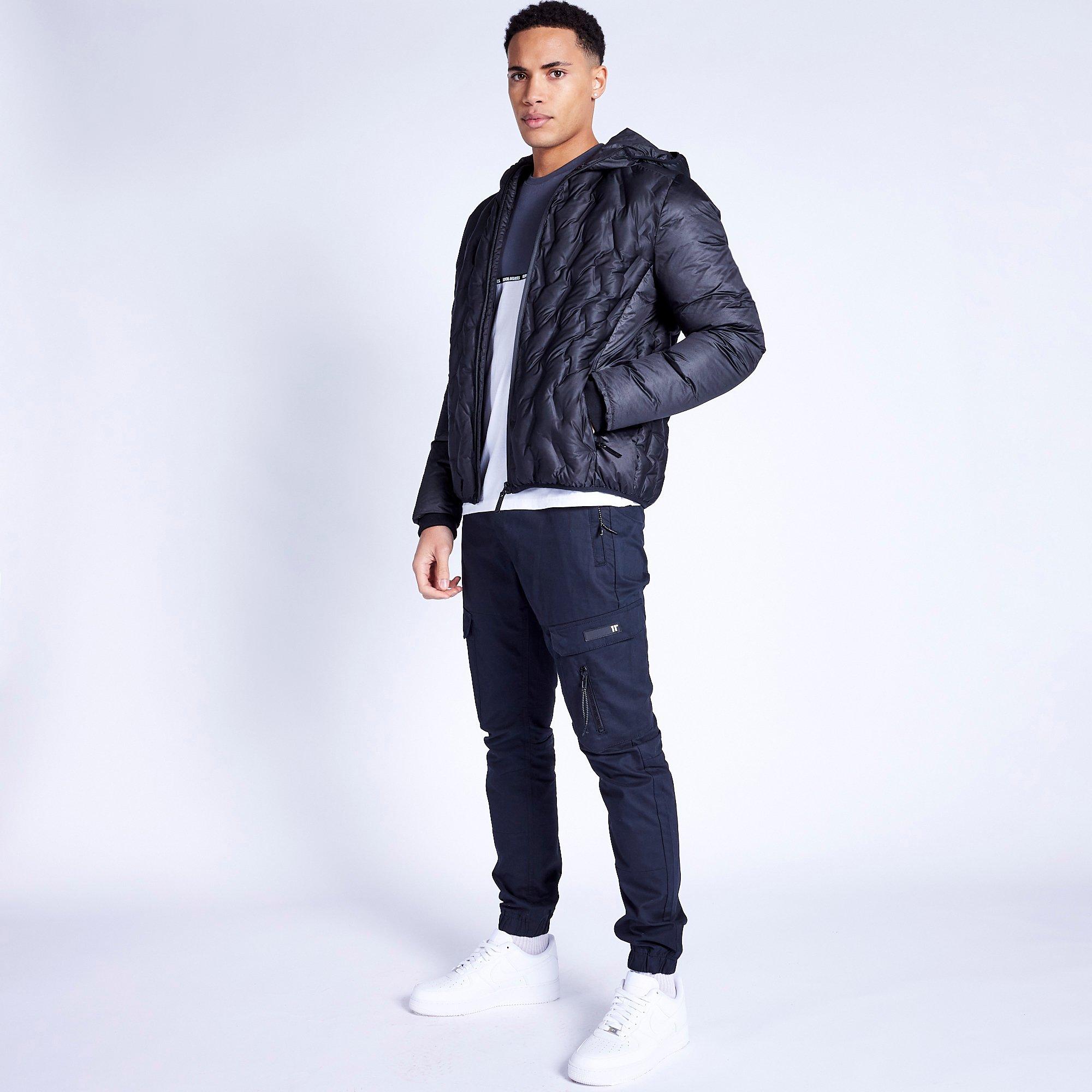 Zwart - 11 Degrees - Nitro Puffer Jacket - Black - 4