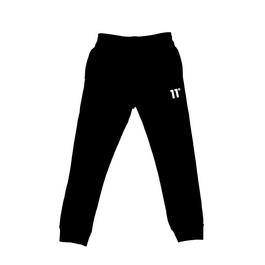 11 Degrees Junior Piped Joggers - Black / Limeade