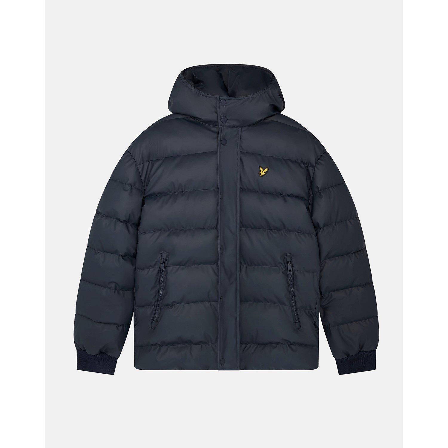 Lyle and Scott Lyle and Scott Rubber Puffer Jacket Mens Short