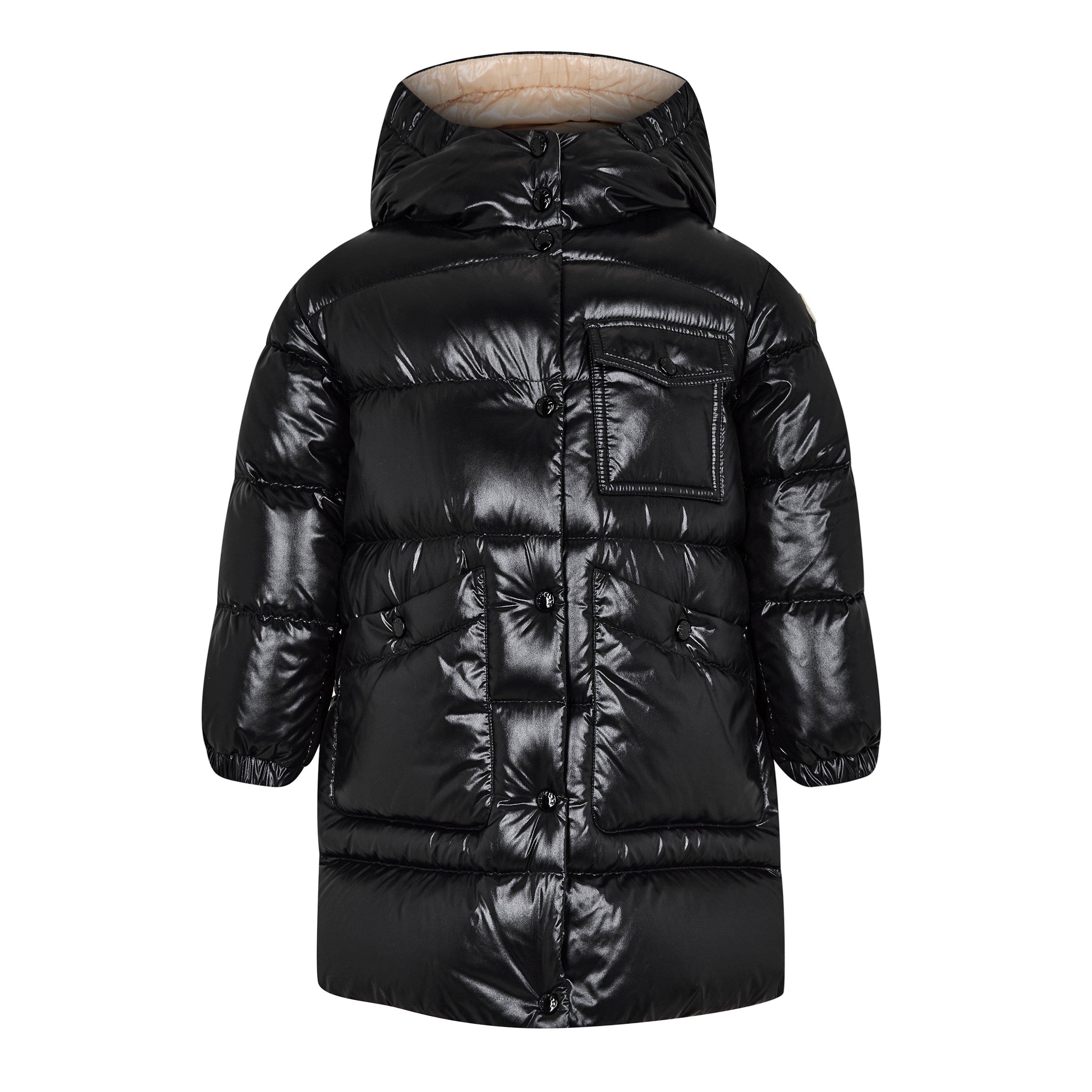 Black 999 - Moncler - Kids' Becka Down Short Puffer Jacket - 1