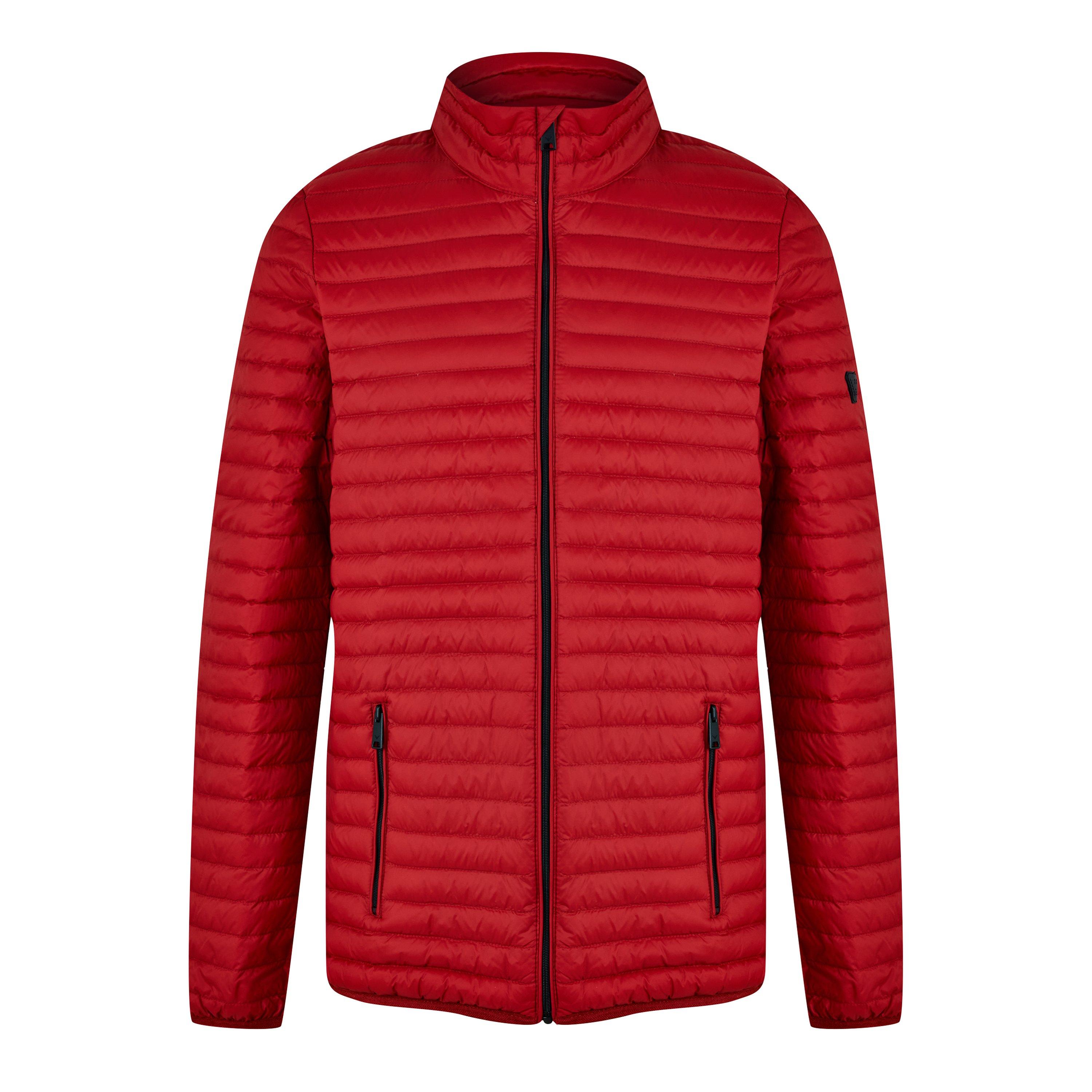 Emporio Armani Kids' Insulated Short Puffer Jacket - Deep Red