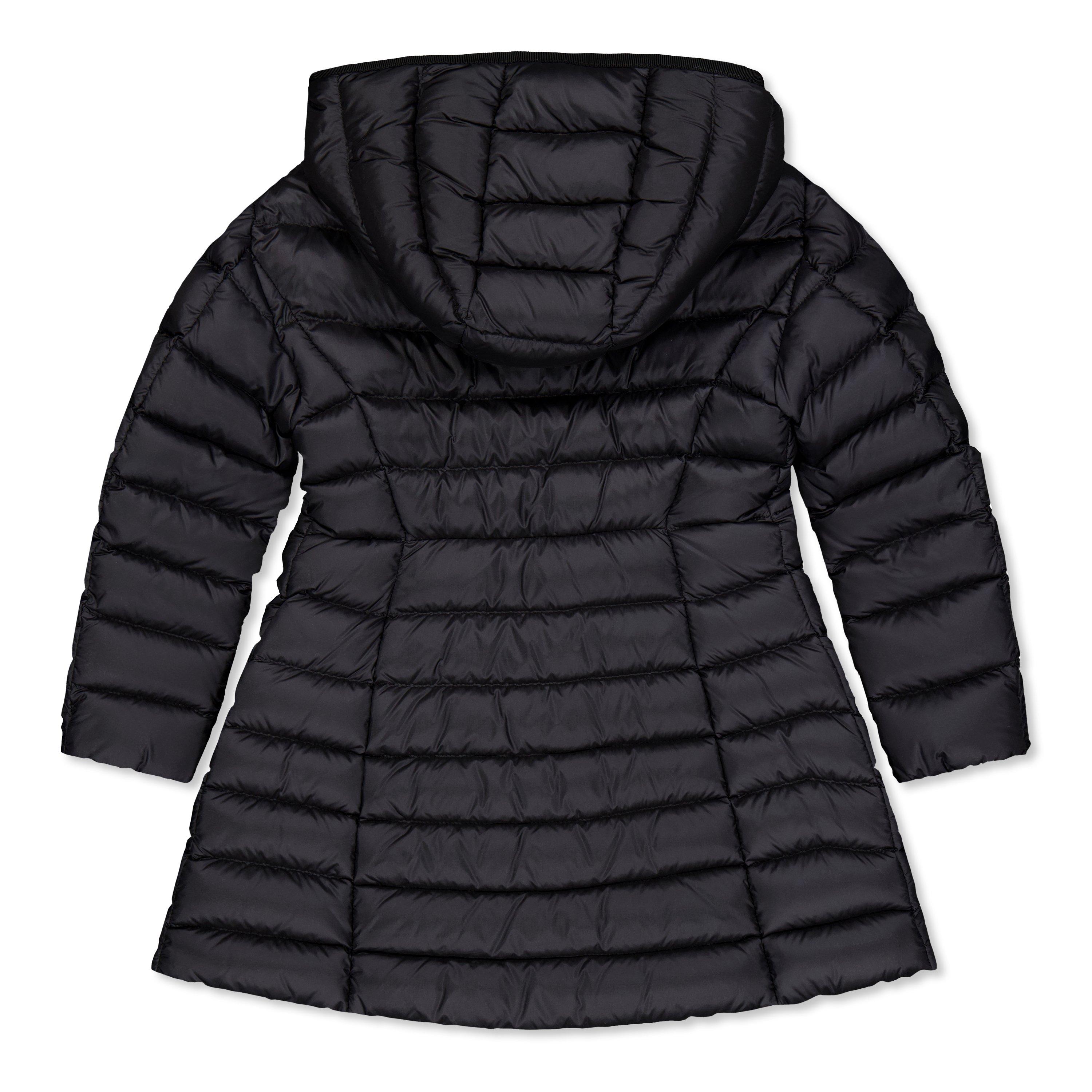Black 999 - Moncler - Kids' Hirma Hooded Long Sleeve Short Puffer Jacket - 2