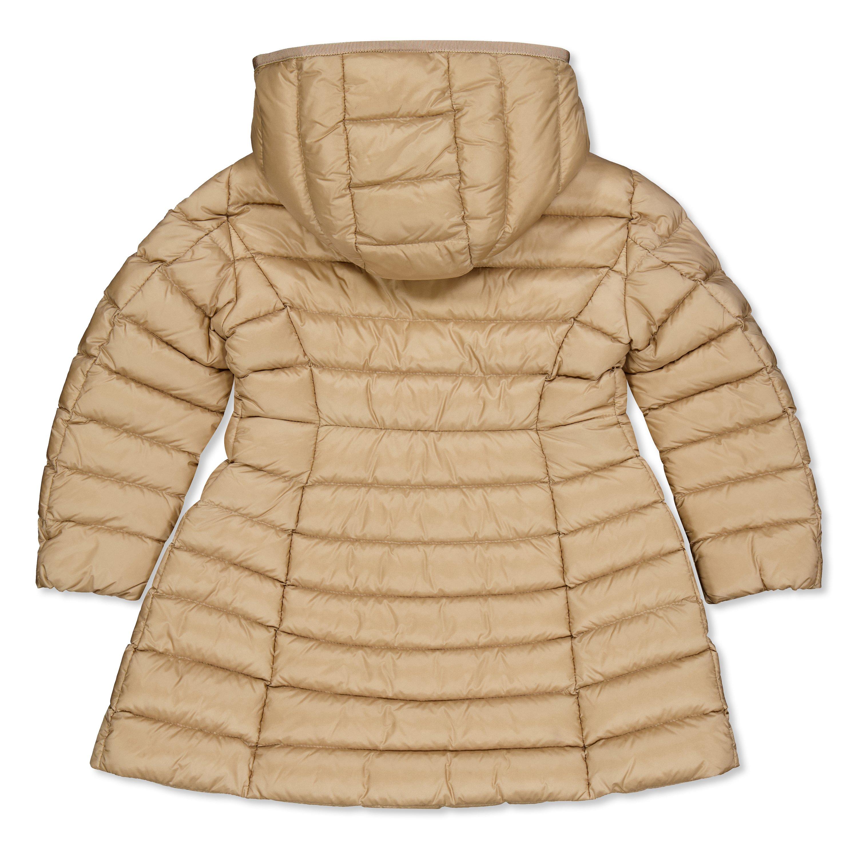 Beige 222 - Moncler - Kids' Hirma Hooded Long Sleeve Short Puffer Jacket - 2
