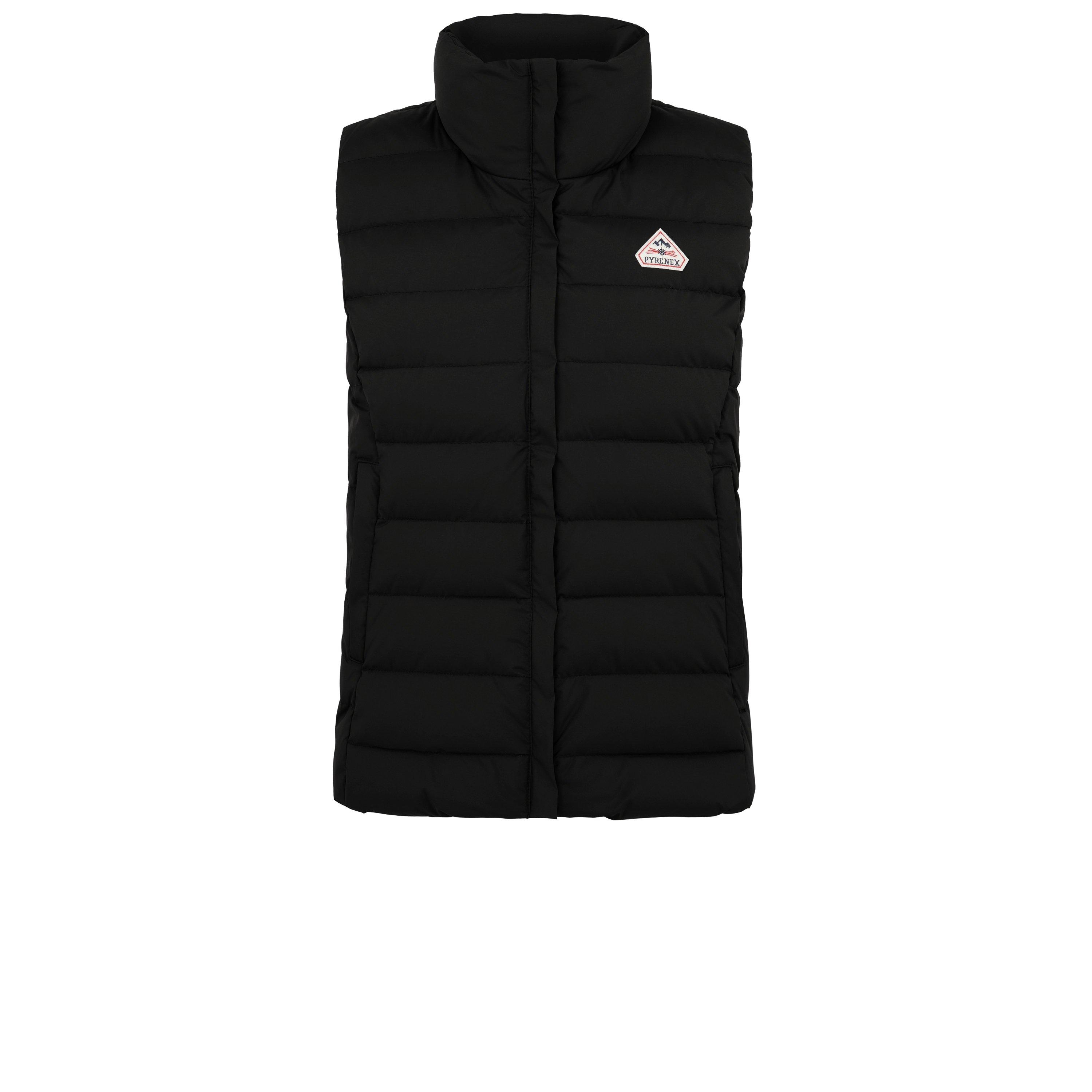 Black - Pyrenex - Women's Spoutnic Down Water-Repellent Slim Fit Short Puffer Jacket - 2