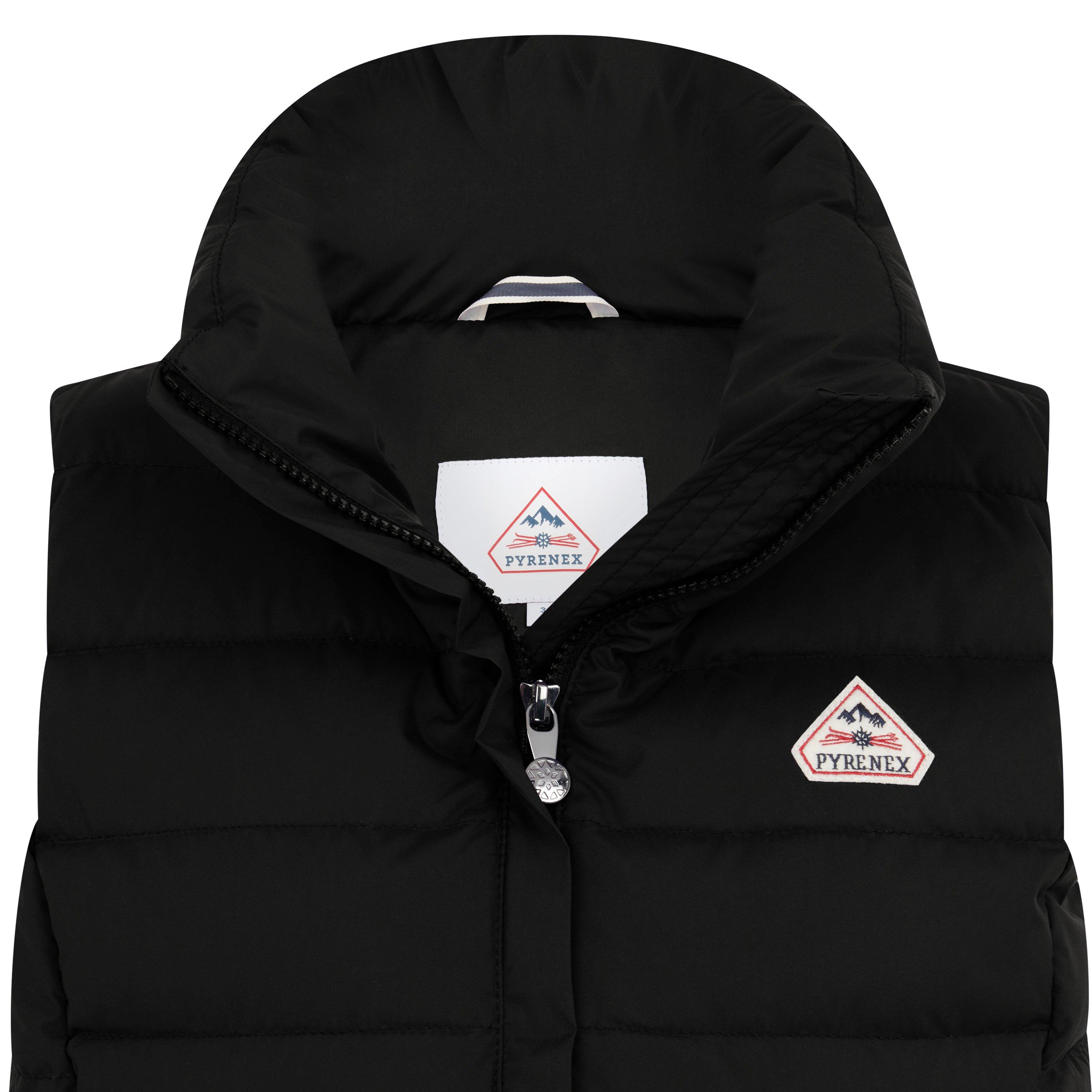 Black - Pyrenex - Women's Spoutnic Down Water-Repellent Slim Fit Short Puffer Jacket - 4