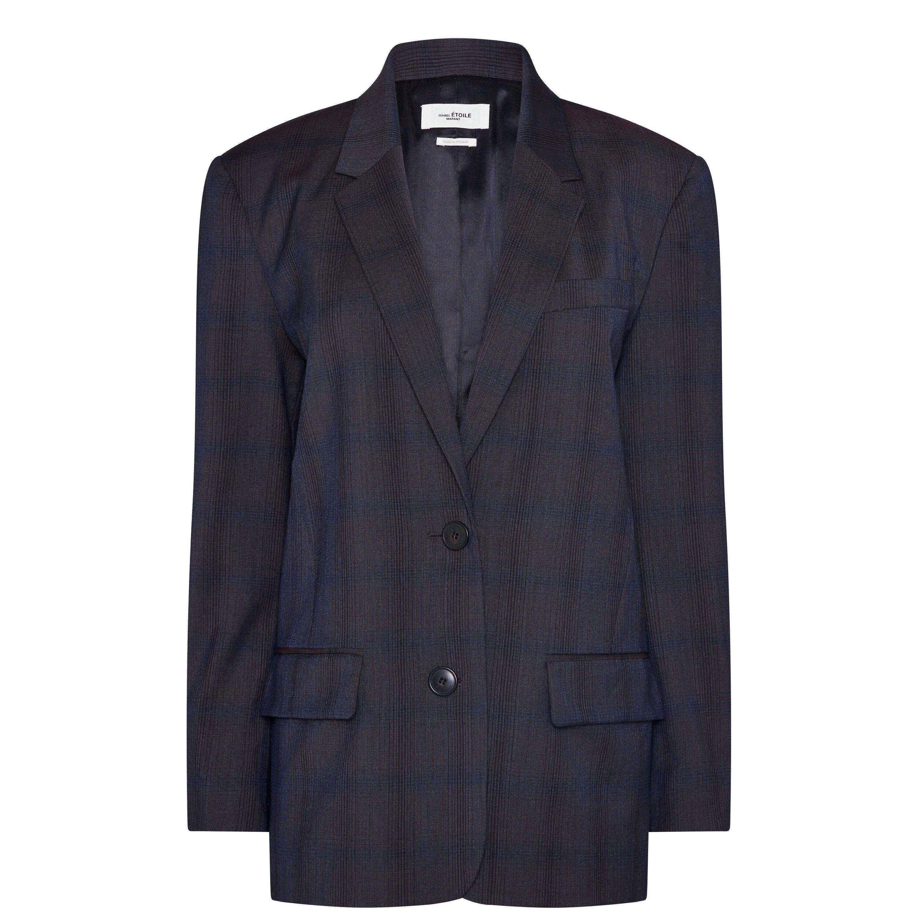 Midnight 30M - Marant Etoile - Women's Single Breasted Wool Long Sleeve Blazer - 1