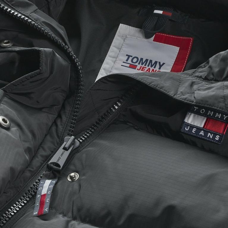 Noir - Tommy Jeans - Alaska Long Puffer Jacket - 7