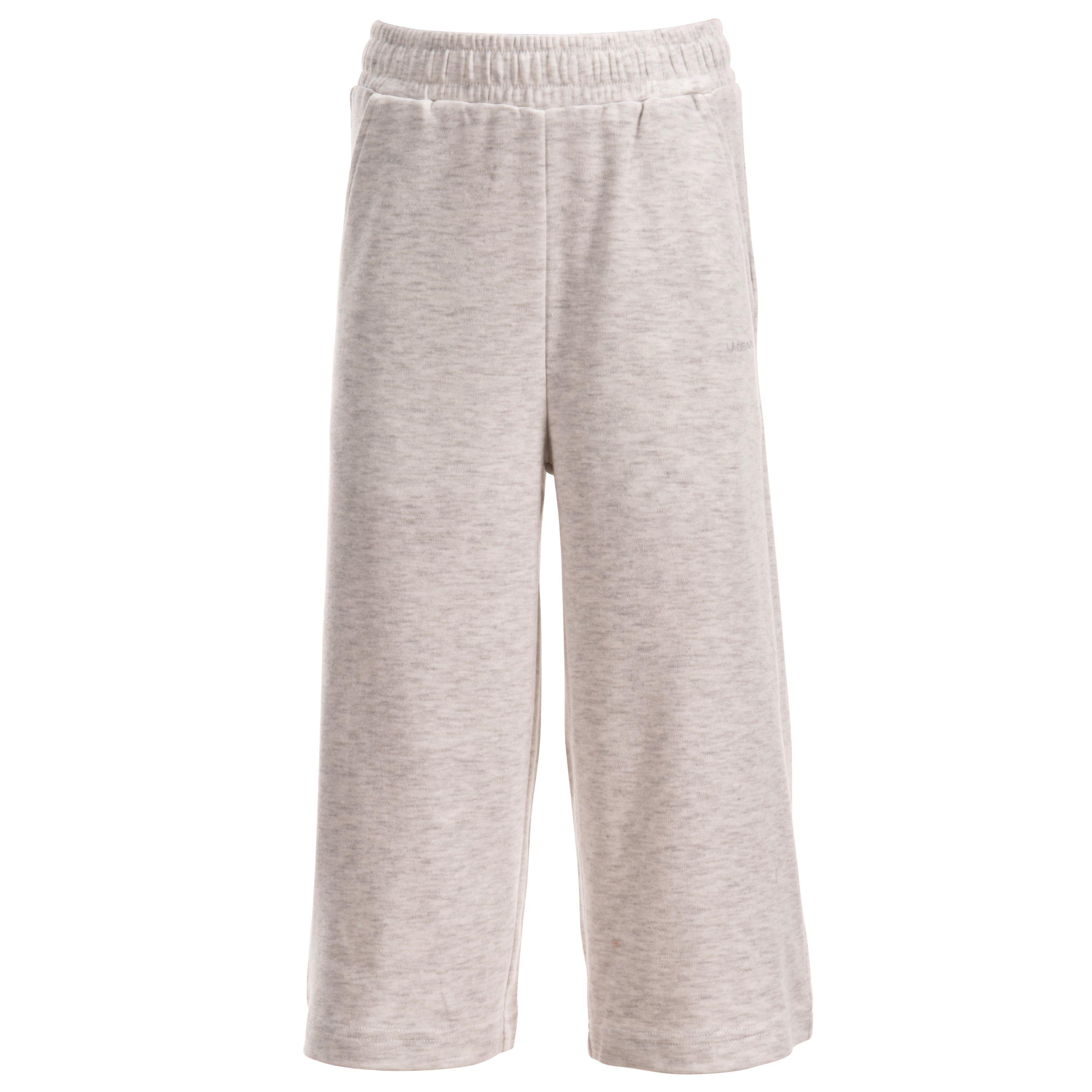 Grigio Marl - LA Gear - 3/4 Wide Leg Pants Junior Girls - 1