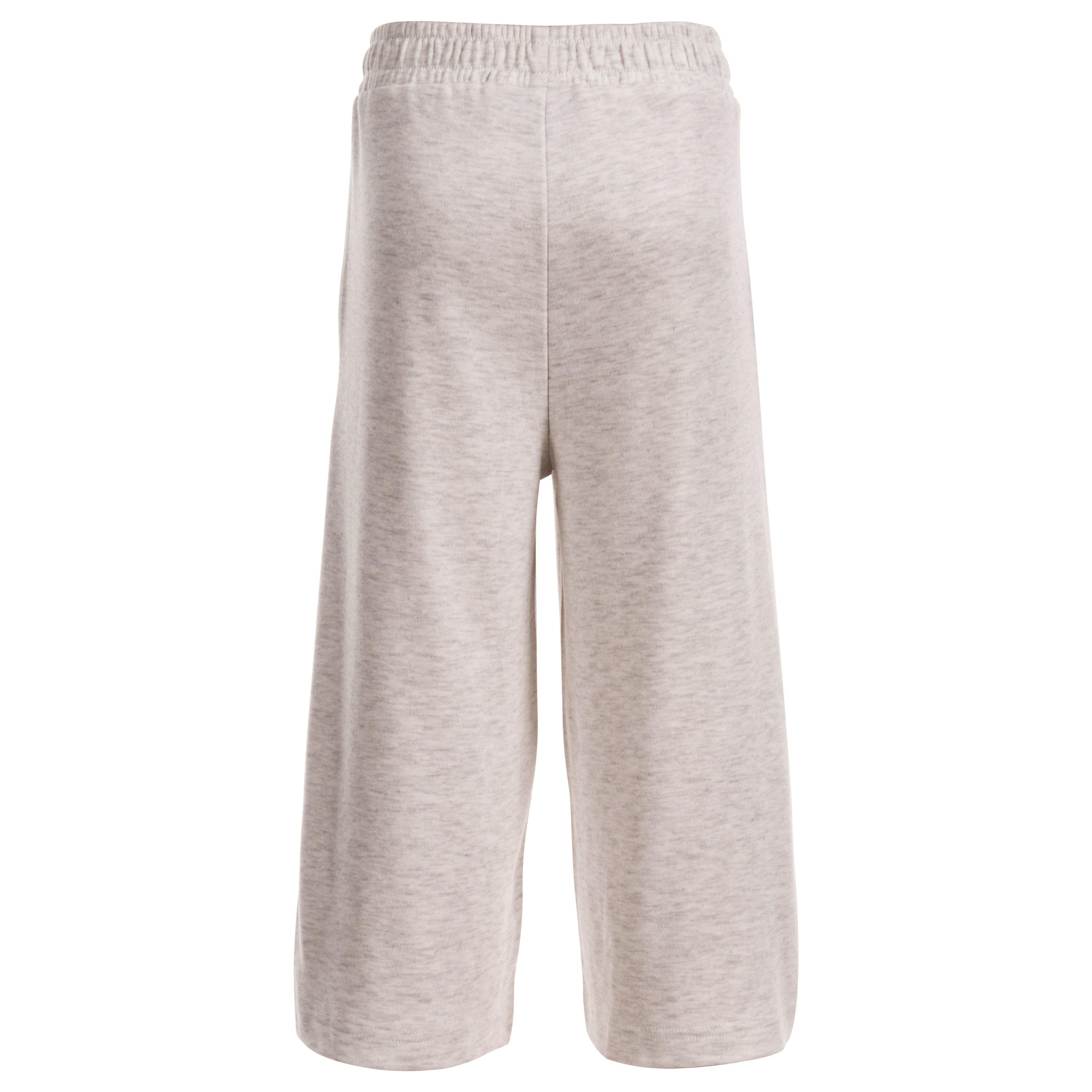Grigio Marl - LA Gear - 3/4 Wide Leg Pants Junior Girls - 2
