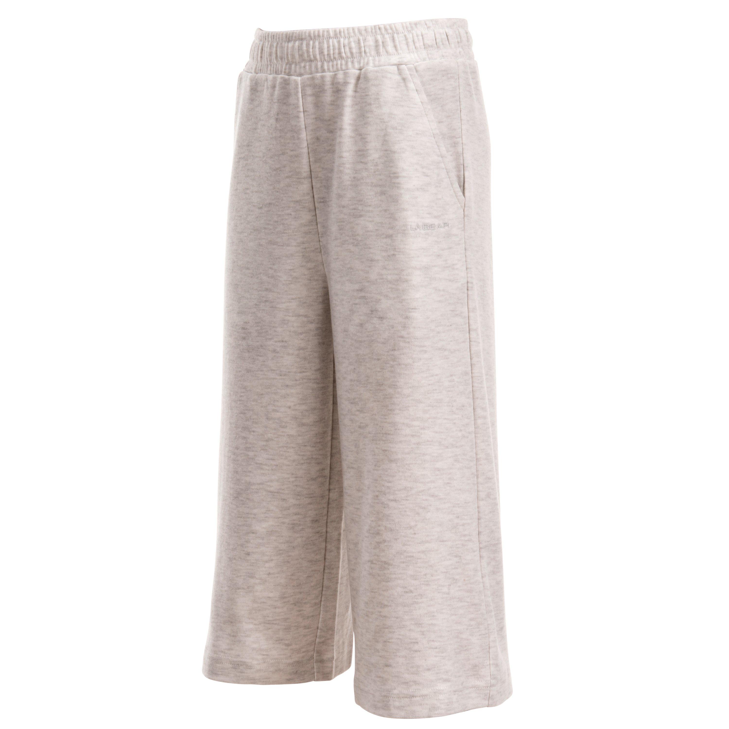 Grigio Marl - LA Gear - 3/4 Wide Leg Pants Junior Girls - 3