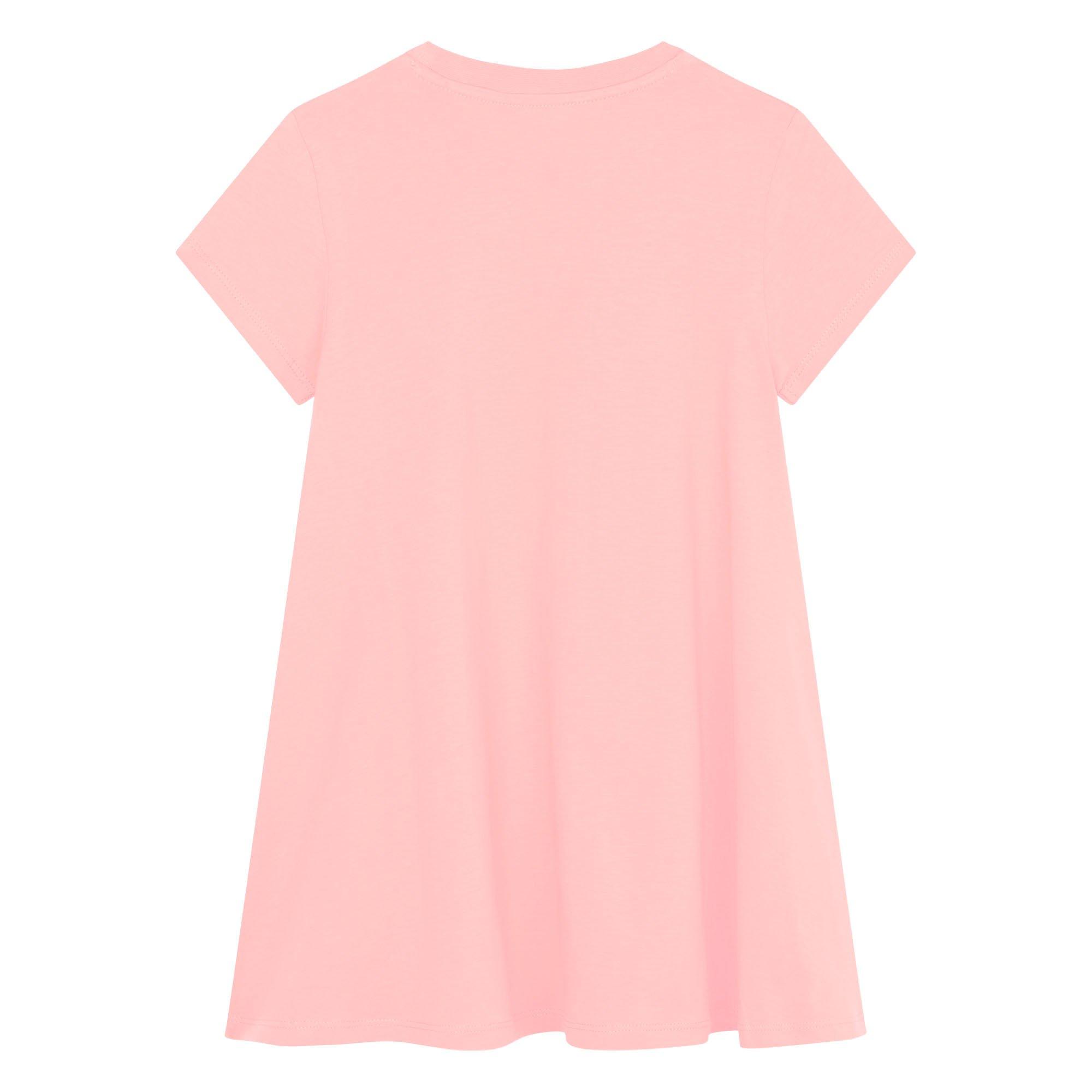 Pink 46T - Kenzo - Kids' Logo T-Shirt Dress - 2