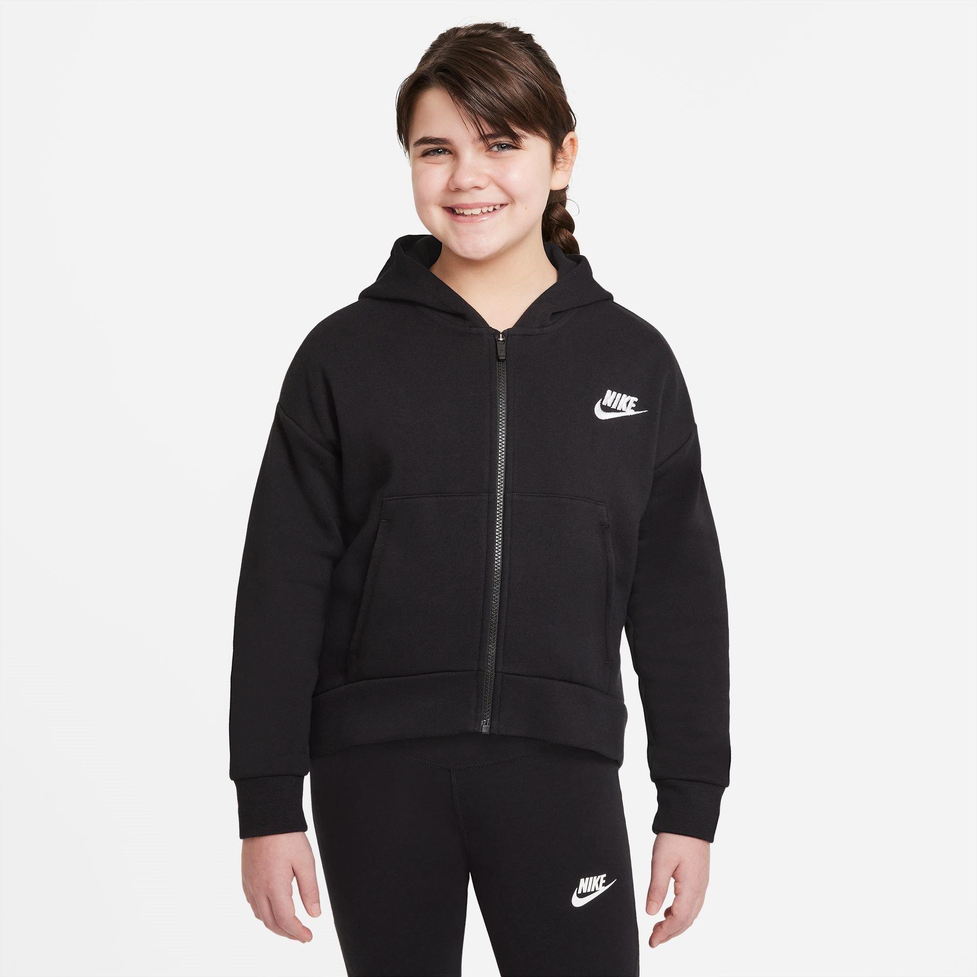 Nike Sportswear Full-Zip Hoodie Junior Girls Zip Hoodies FRASERS