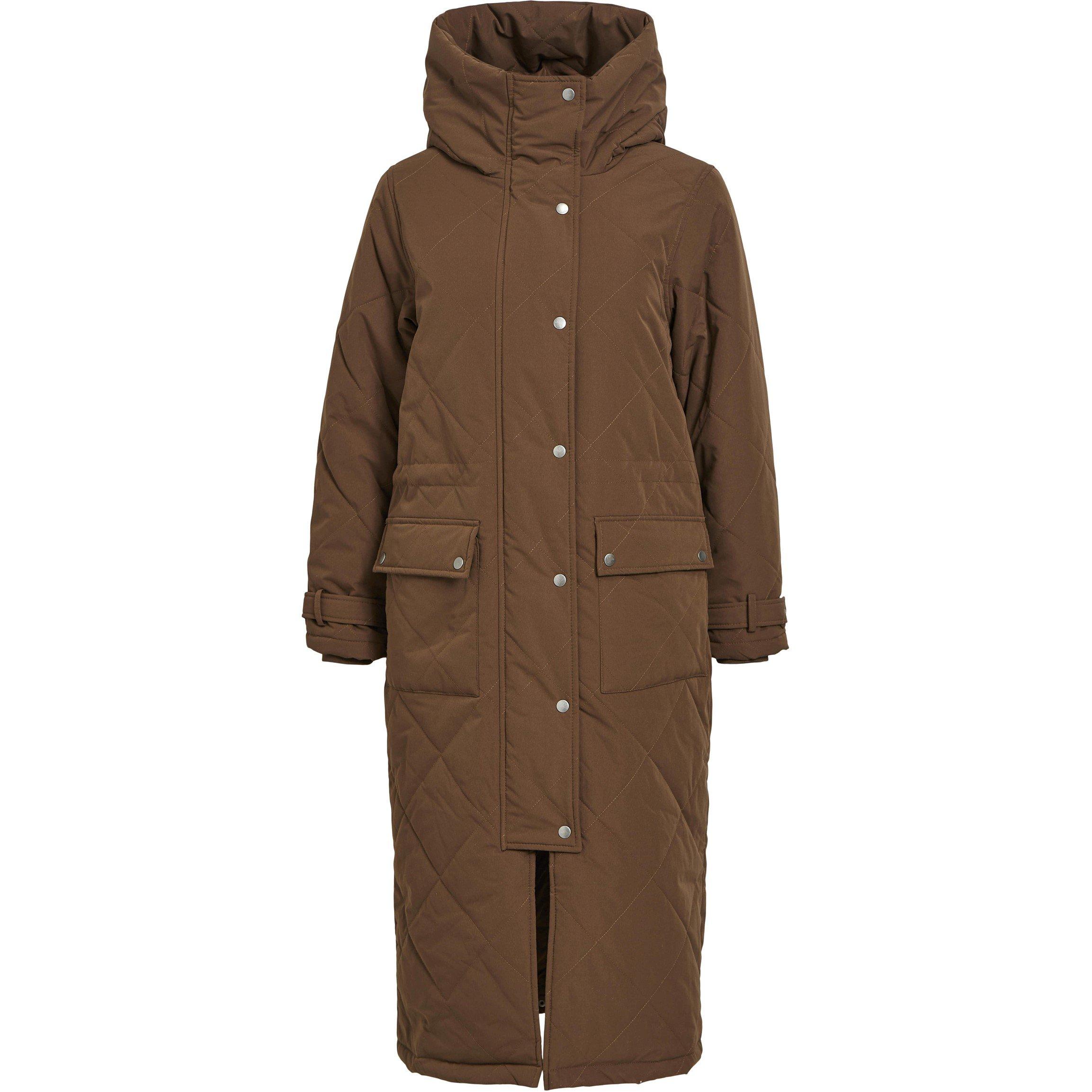 Terra scura - Object - Women's Katie Water Resistant Long Sleeve Short Puffer Jacket - 6