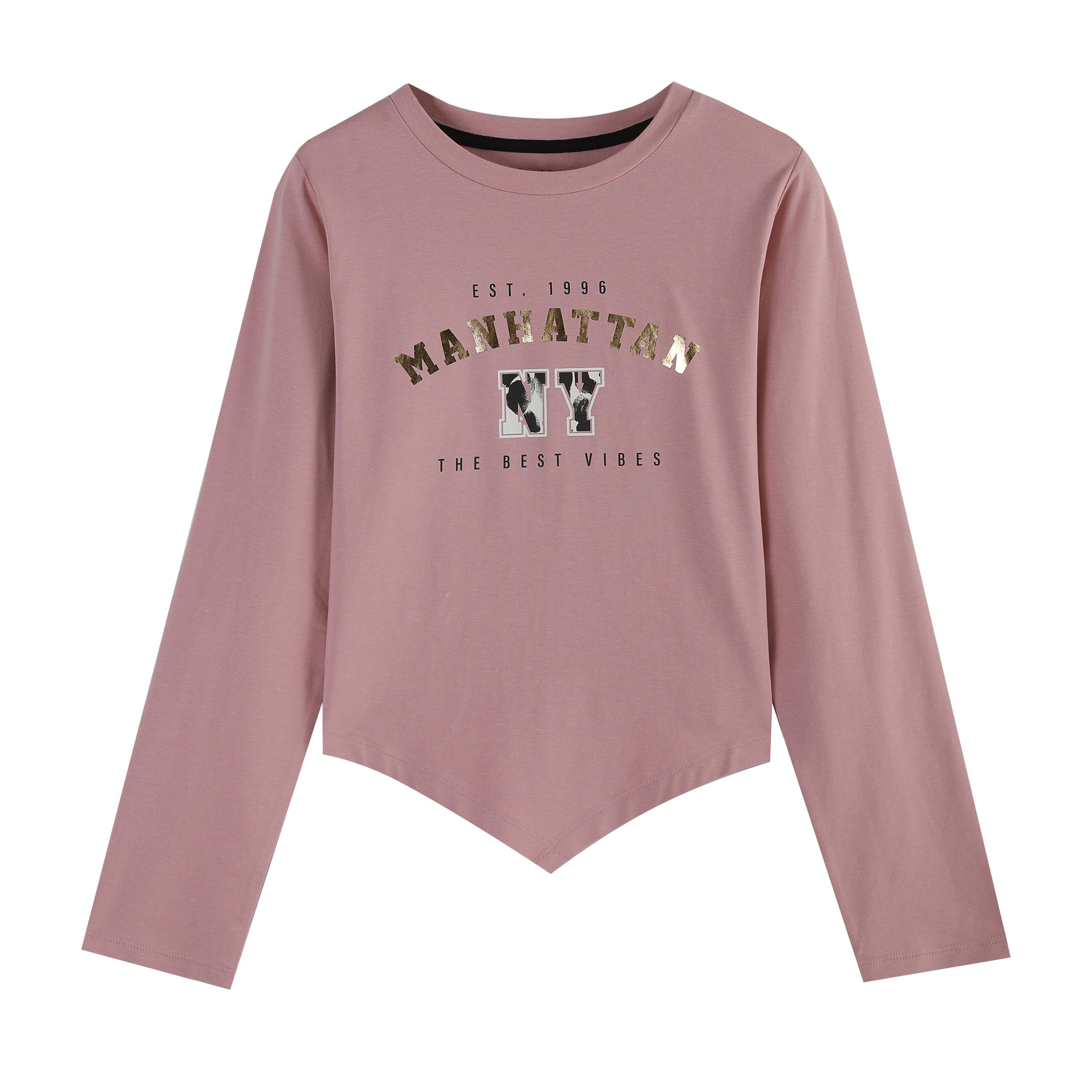 Meerkleurig - Be You - Older Girl T-shirt and Rib Flare Trouser - 2
