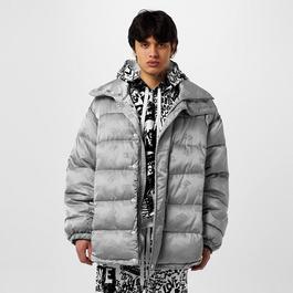 Dolce and Gabbana Logo Puffer Jacket