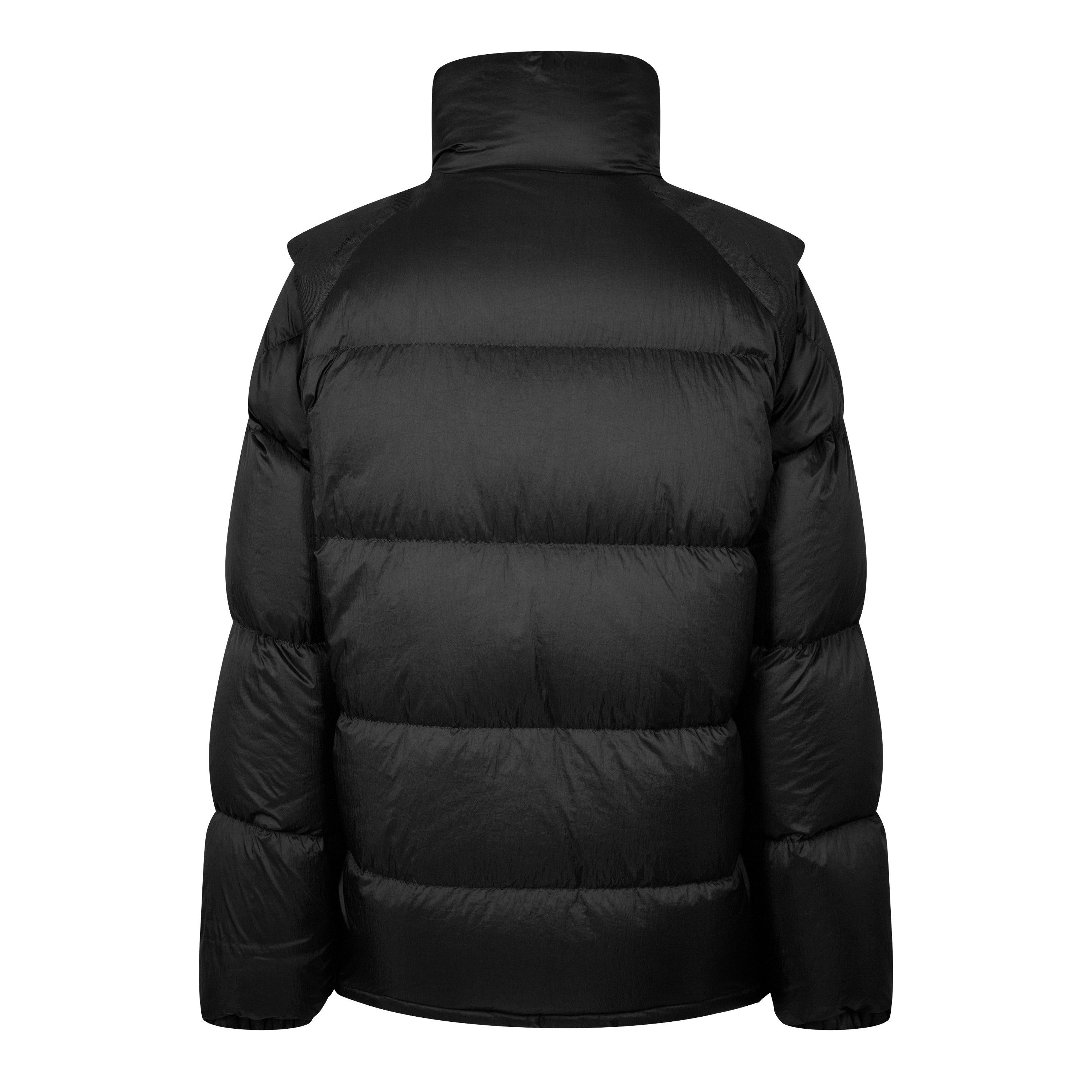 Black 999 - Moncler - Women's Verone Reversible Down Short Puffer Jacket - 6