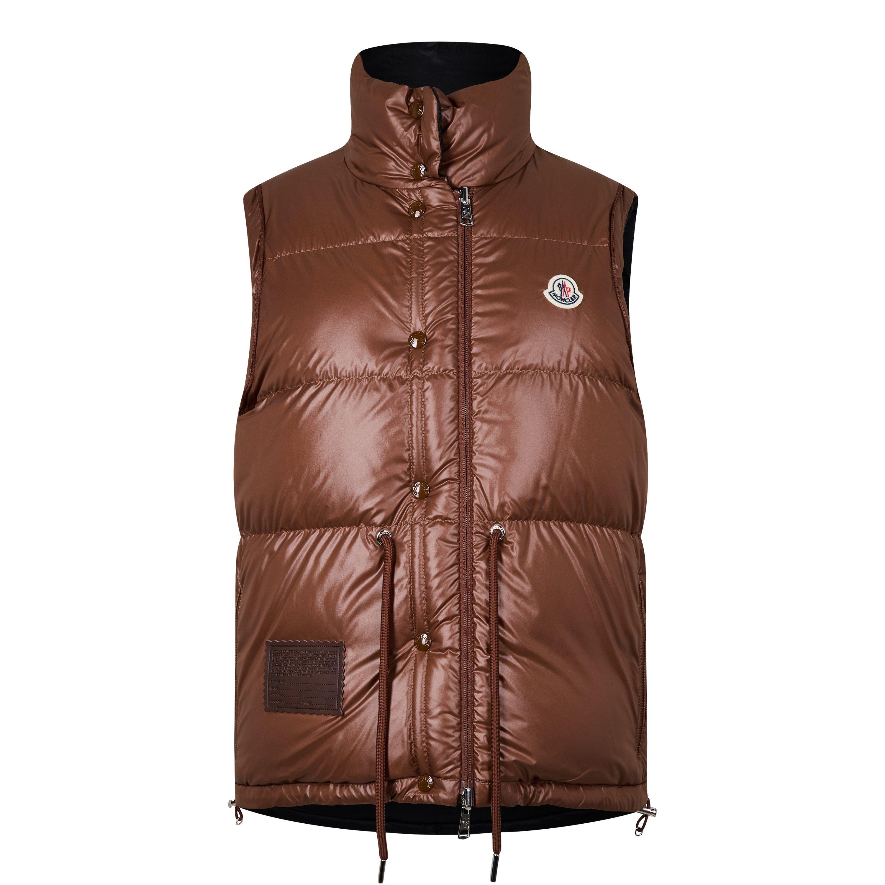 Black 999 - Moncler - Women's Verone Reversible Down Short Puffer Jacket - 9