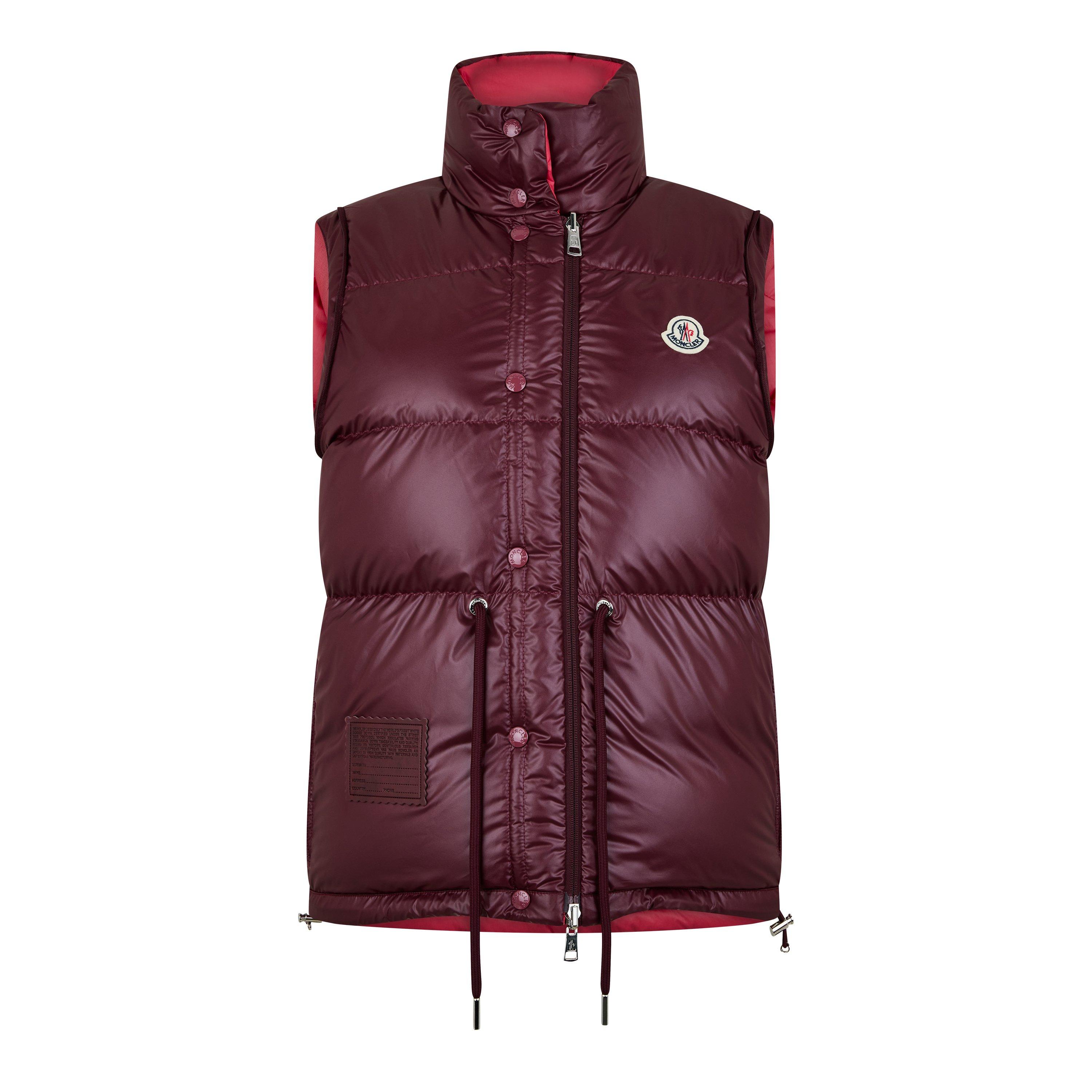 Pink 557 - Moncler - Women's Verone Reversible Down Short Puffer Jacket - 11