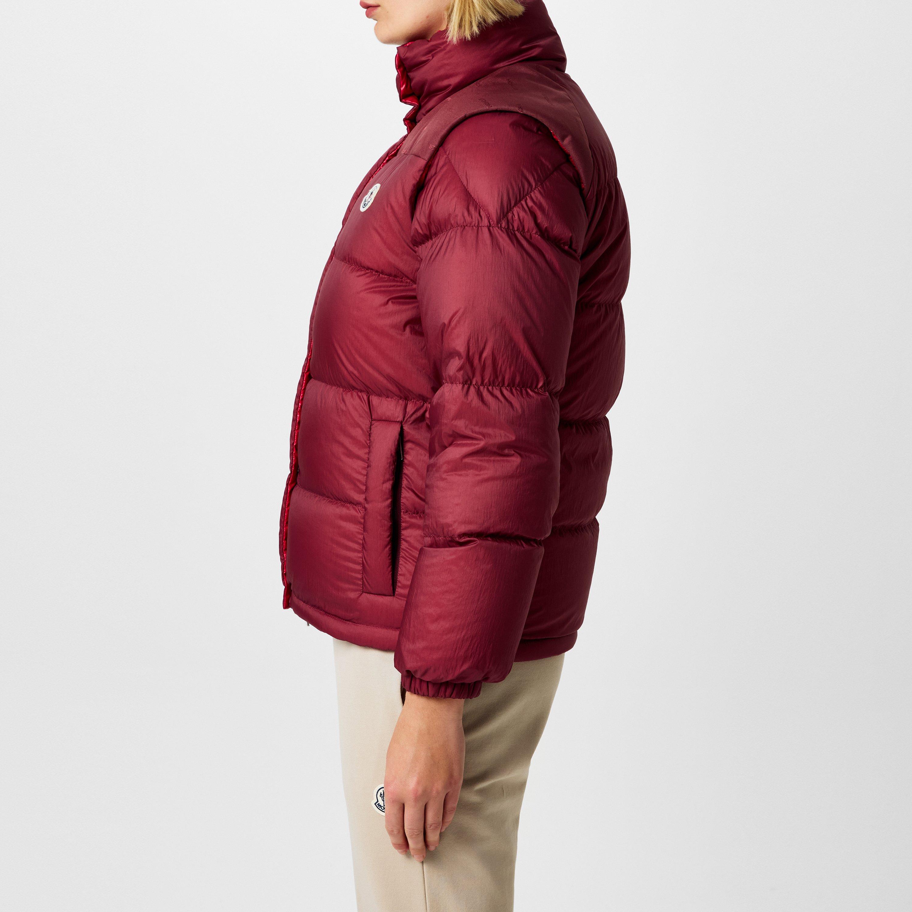 Red 466 - Moncler - Women's Verone Reversible Down Short Puffer Jacket - 2