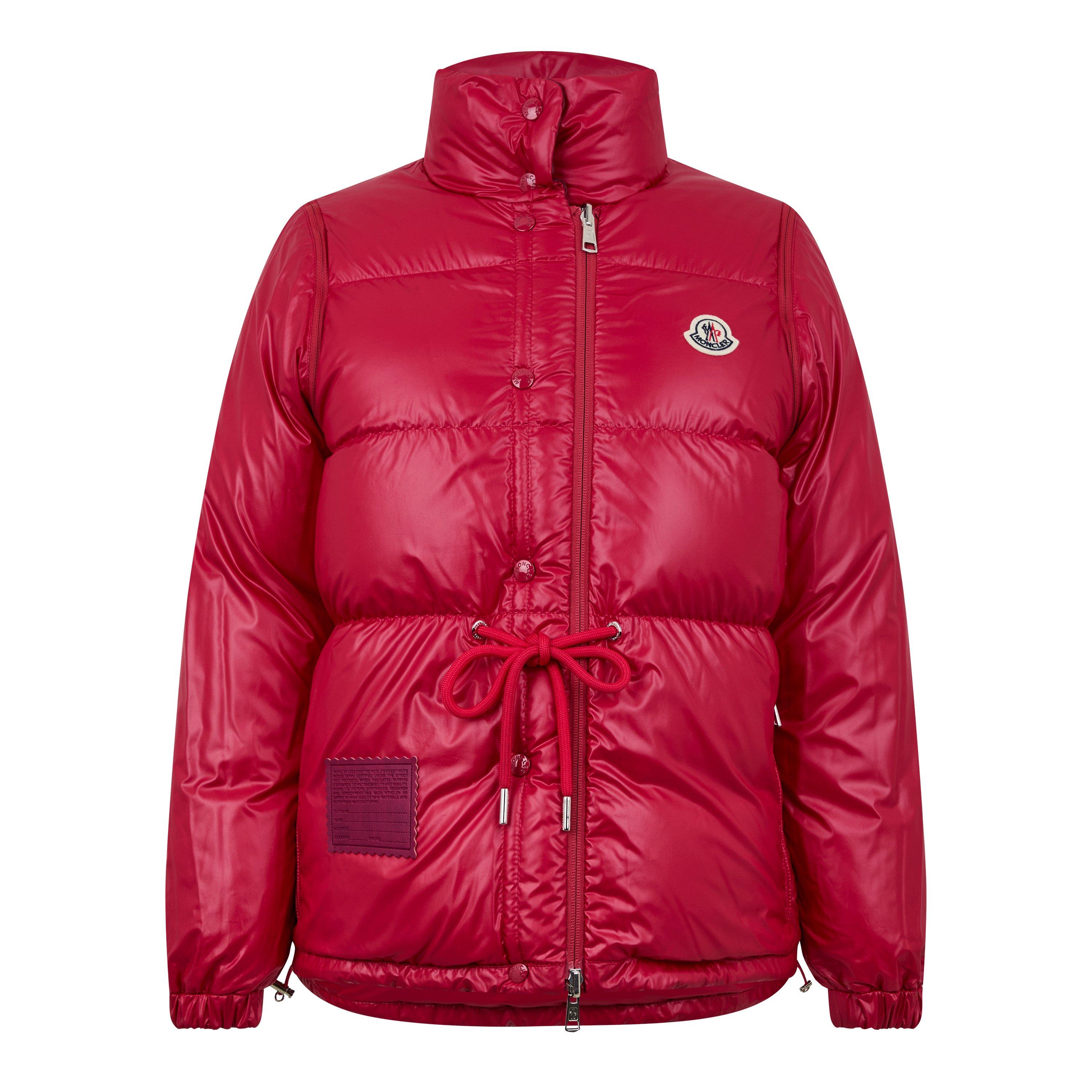 Red 466 - Moncler - Women's Verone Reversible Down Short Puffer Jacket - 7