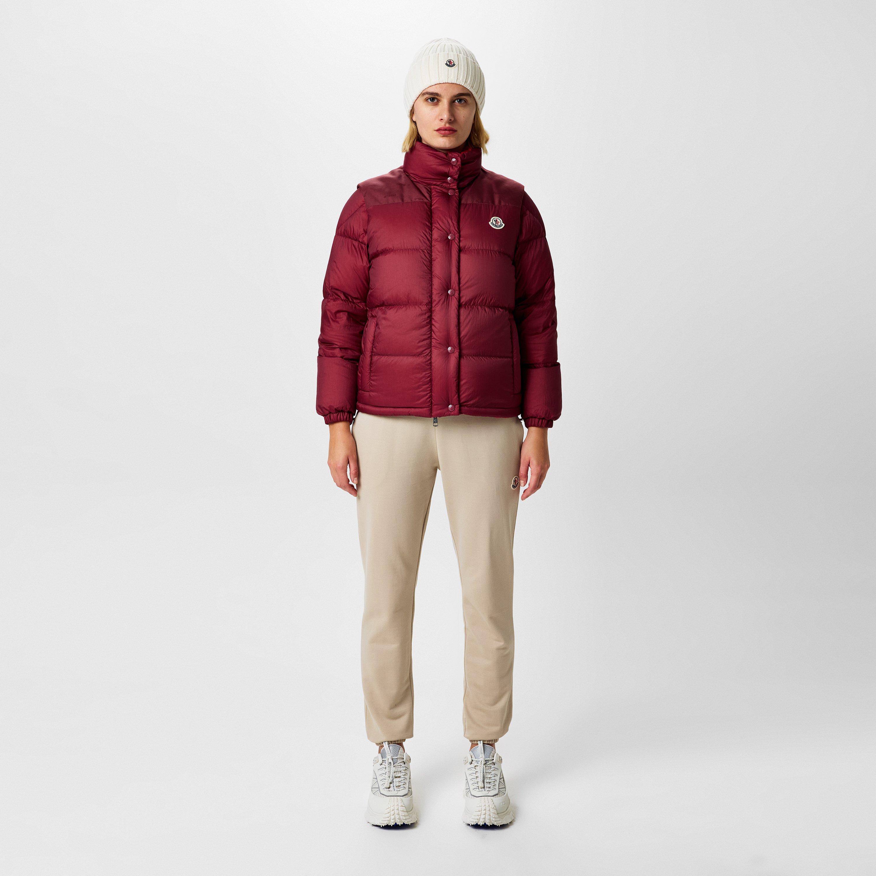Red 466 - Moncler - Women's Verone Reversible Down Short Puffer Jacket - 4