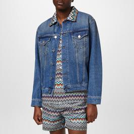 Missoni Chevron Denim Jacket