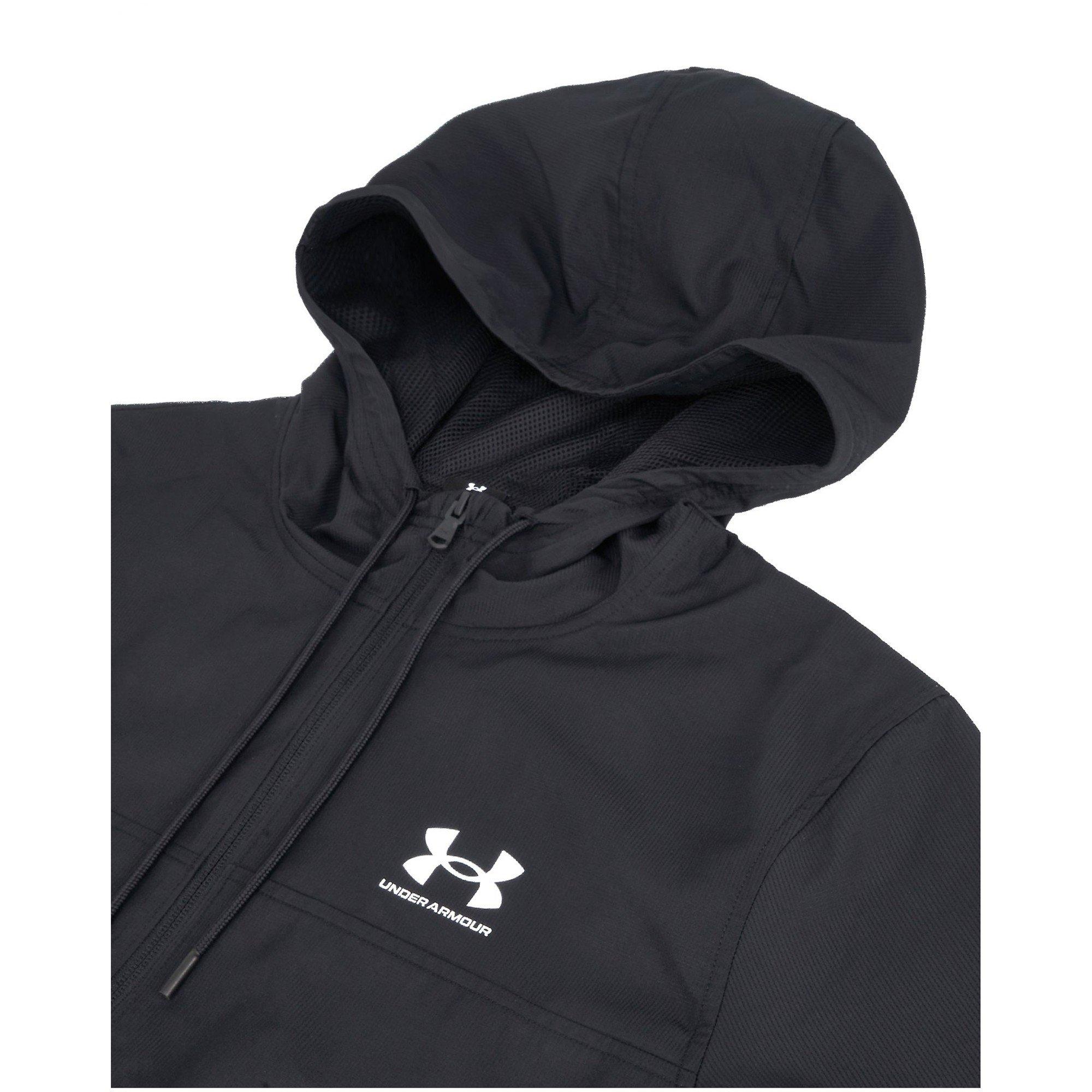 Triple Black - Under Armour - Men's  Sportstyle Water Resistant Wind Resistant Long Sleeve Windbreaker - 6