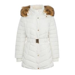 Firetrap Belt Bubble Jacket Womens