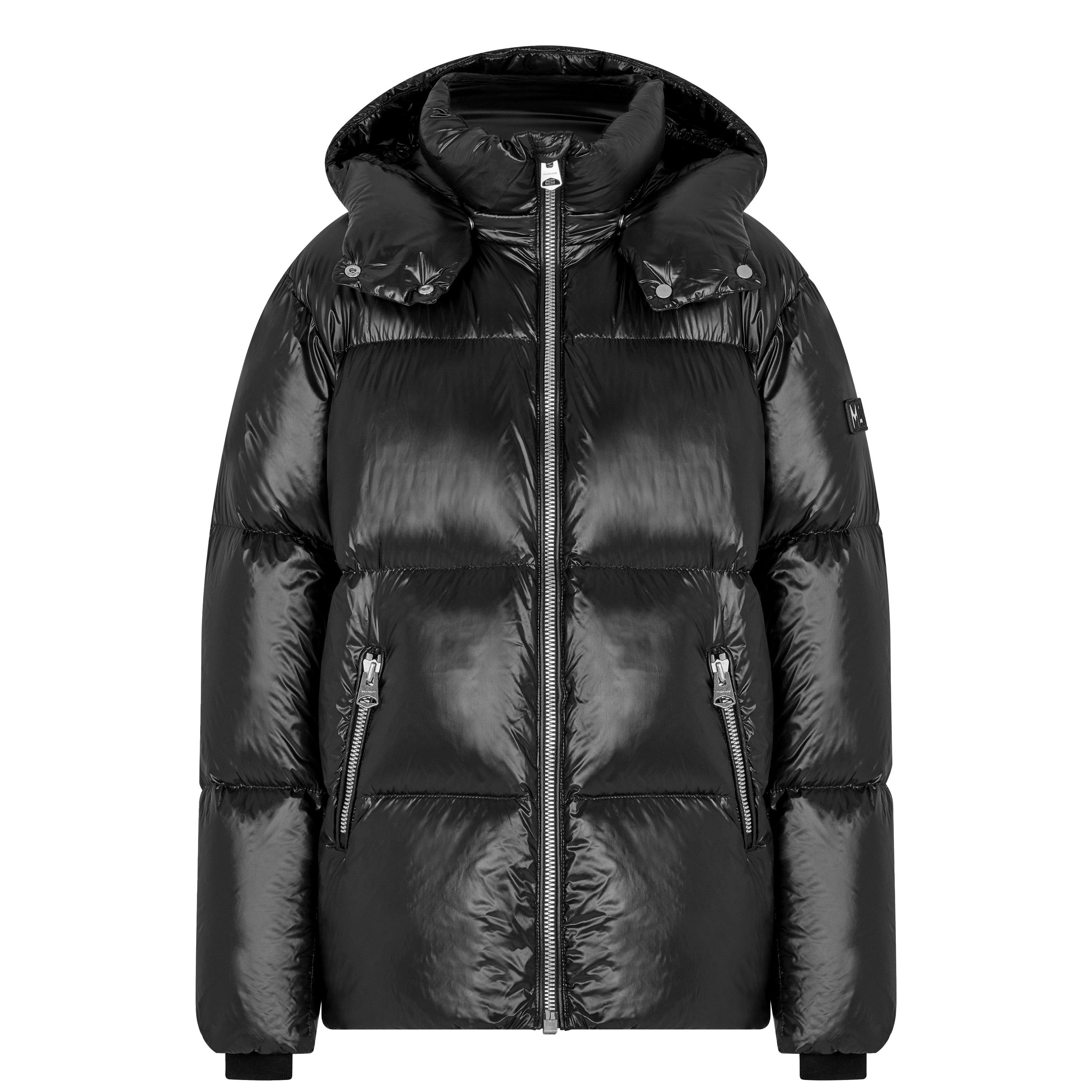 Black - Mackage - Kids' Jesse Water Resistant Duck Down Oversized Fit Short Puffer Jacket - 1