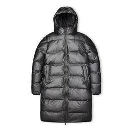 Rains Long Puffer Jacket