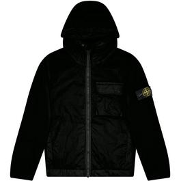 Stone Island Crinkle Reps Hooded Jacket Junior Boys