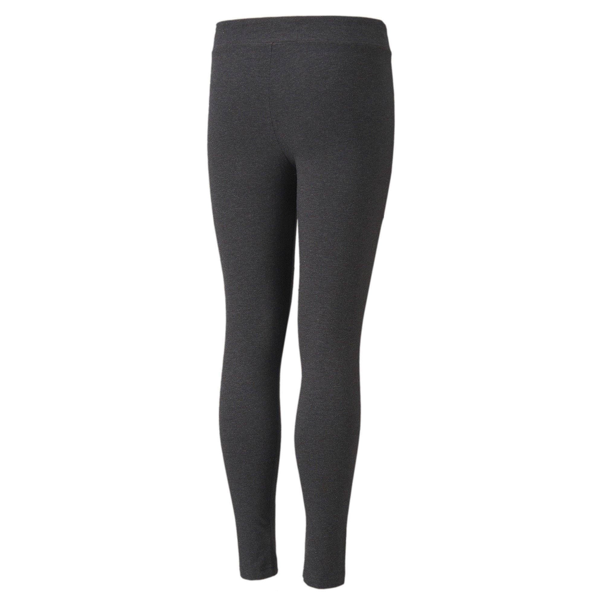 Mørkegrå - Puma - Logo Leggings Junior Girls - 2