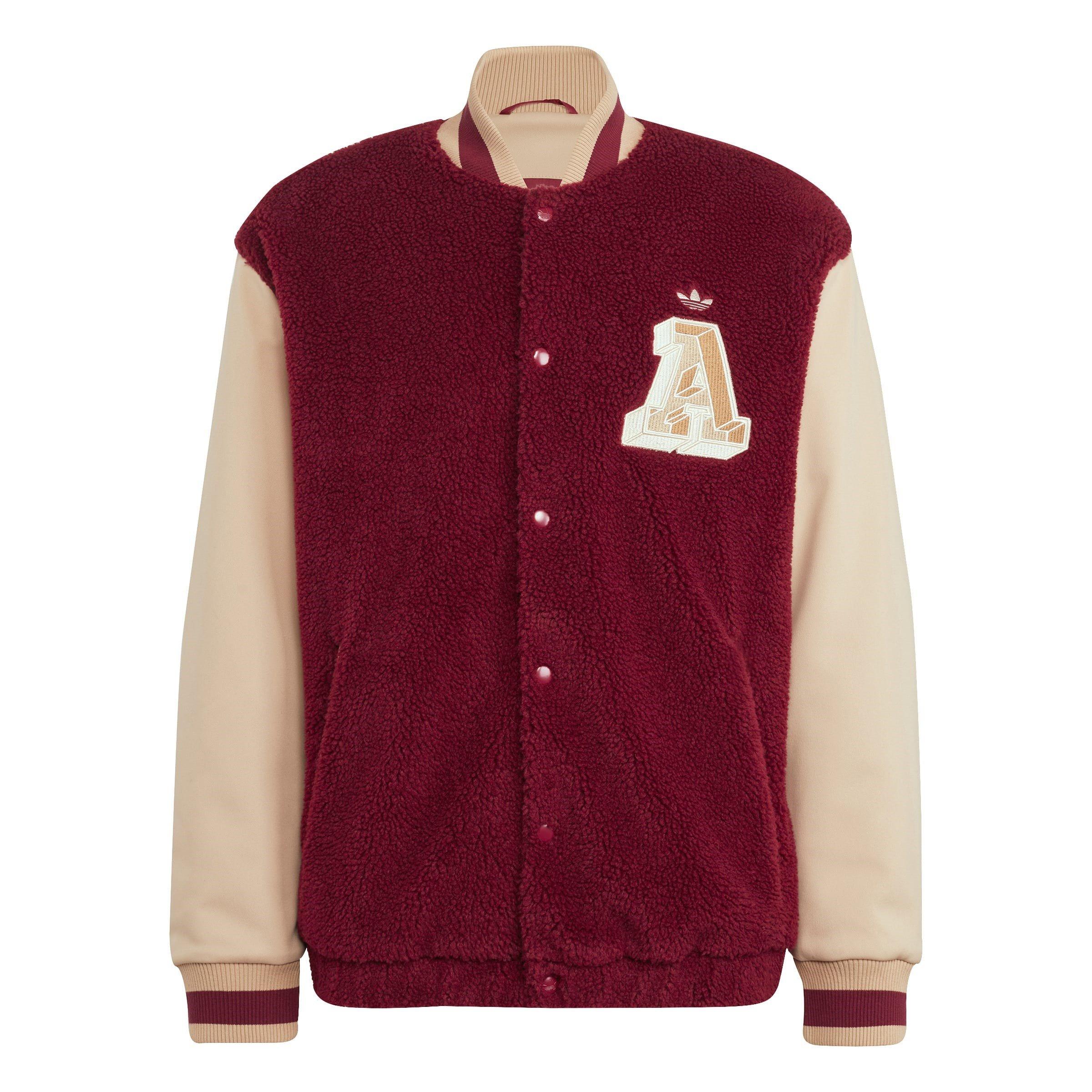 Adidas originals badge varsity jacket hotsell