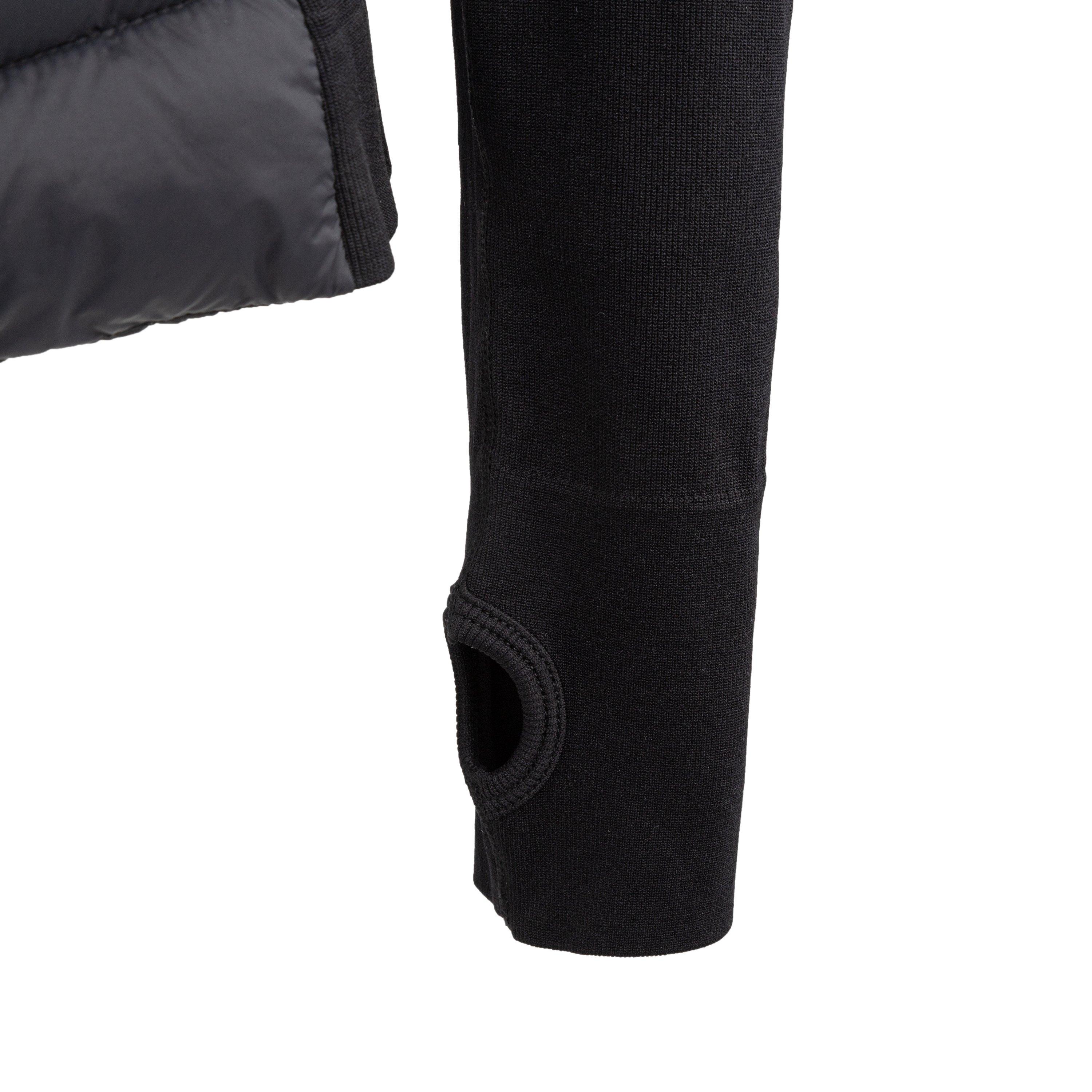 Crna - Slazenger - Lightweight Quilted Long Sleeve Slim Fit Puffer Jacket - 7