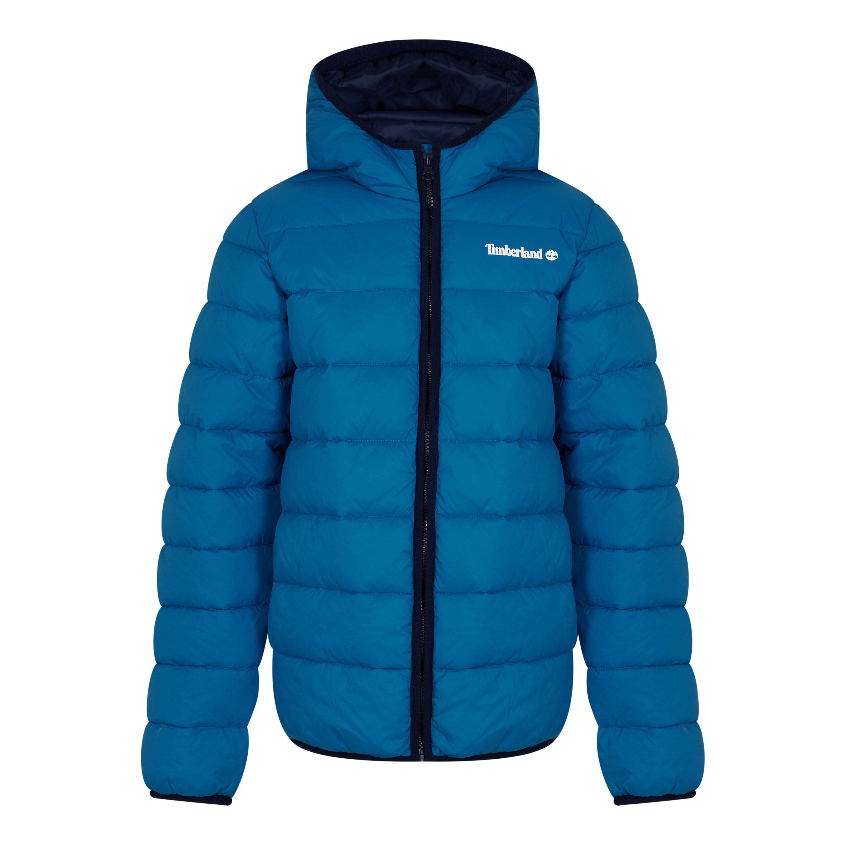 Blue 83E - Timberland - Kids' Rovers Water-Resistant Insulated Short Puffer Jacket - 1