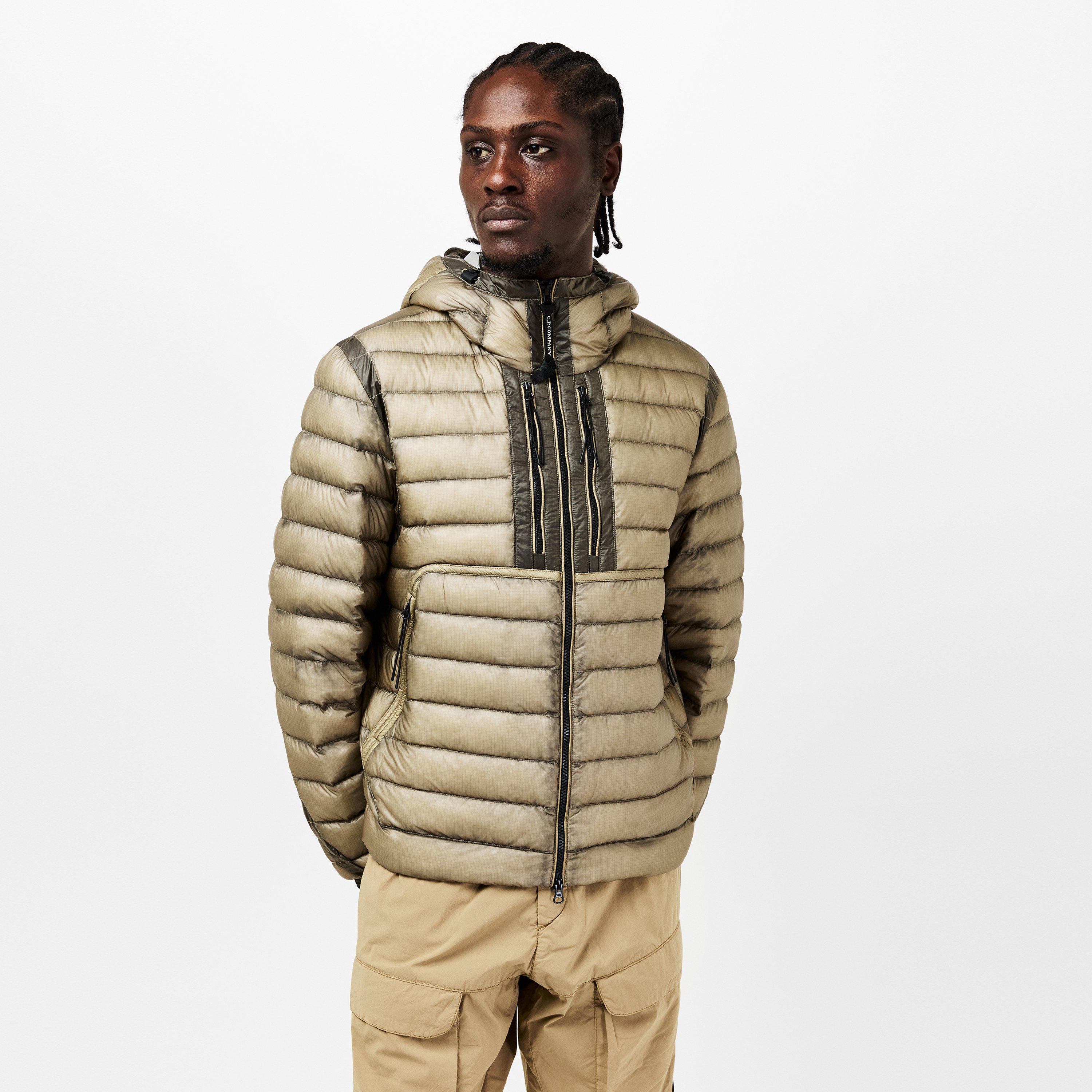 CP Company | D.D. Shell Goggle Down Jacket | Short Puffer Jackets | USC