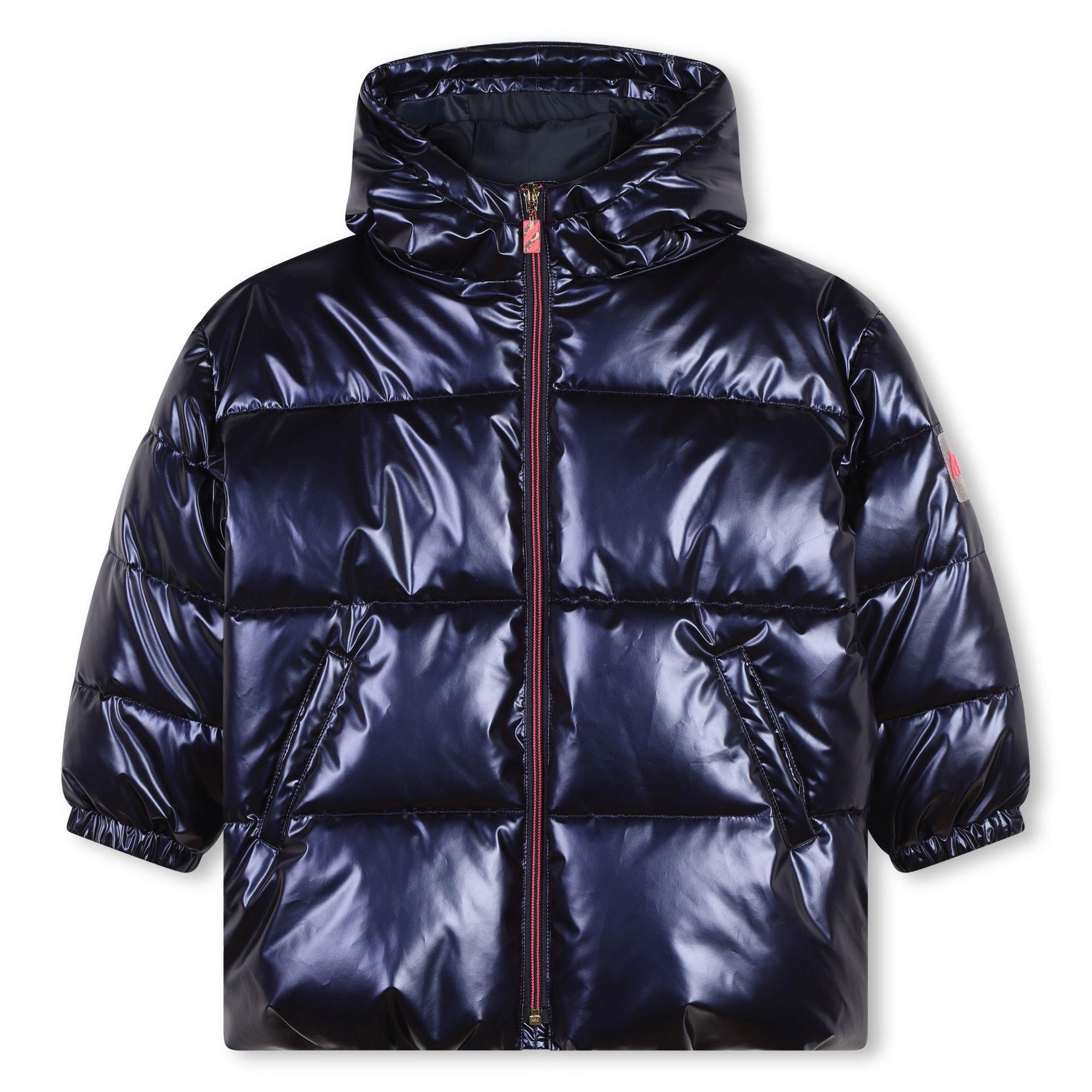 Billieblush Girls Kids' Insulated Lightweight Short Puffer Jacket - Navy 85T - 4Y