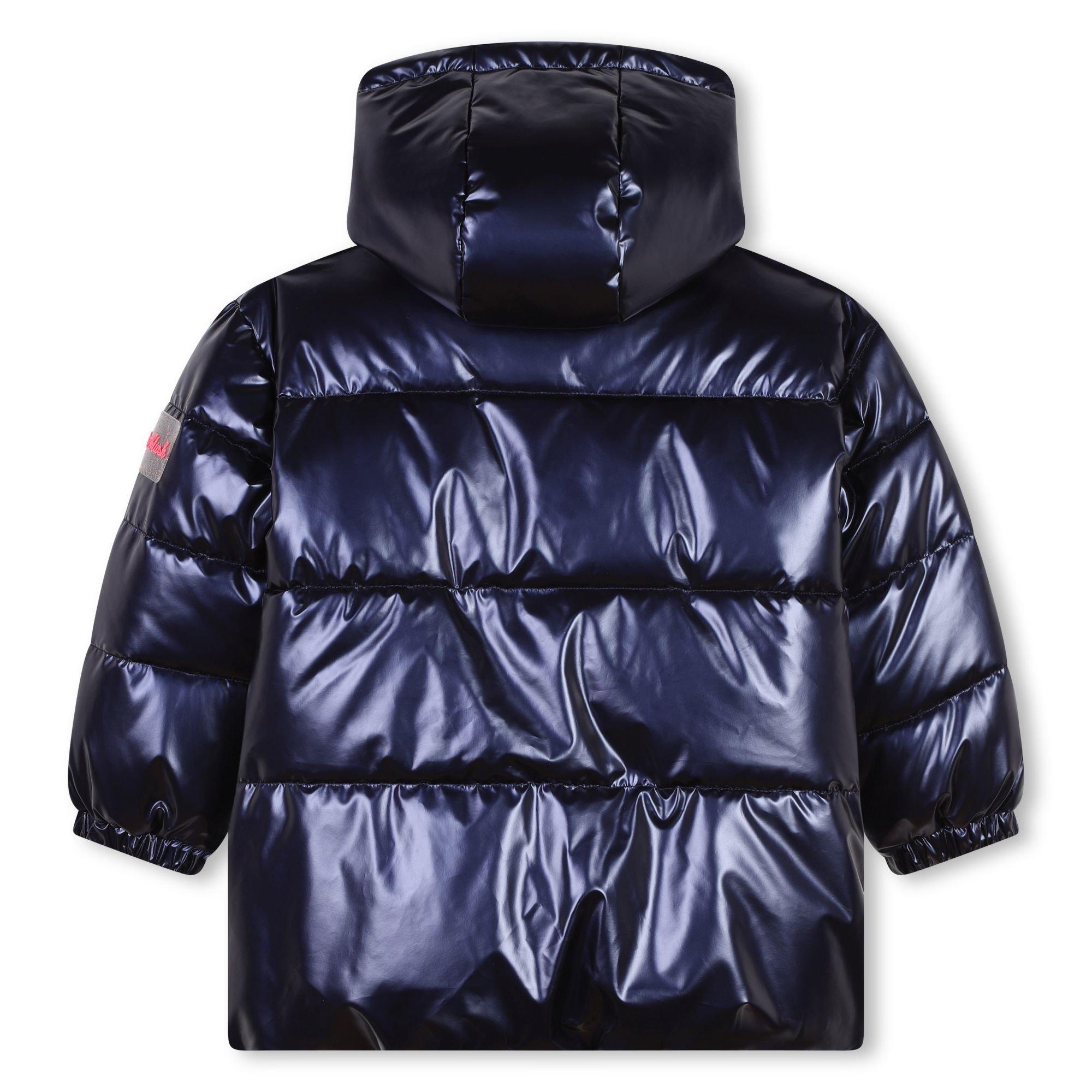 Navy 85T - Billieblush - Kids'  Insulated Lightweight Short Puffer Jacket - 2