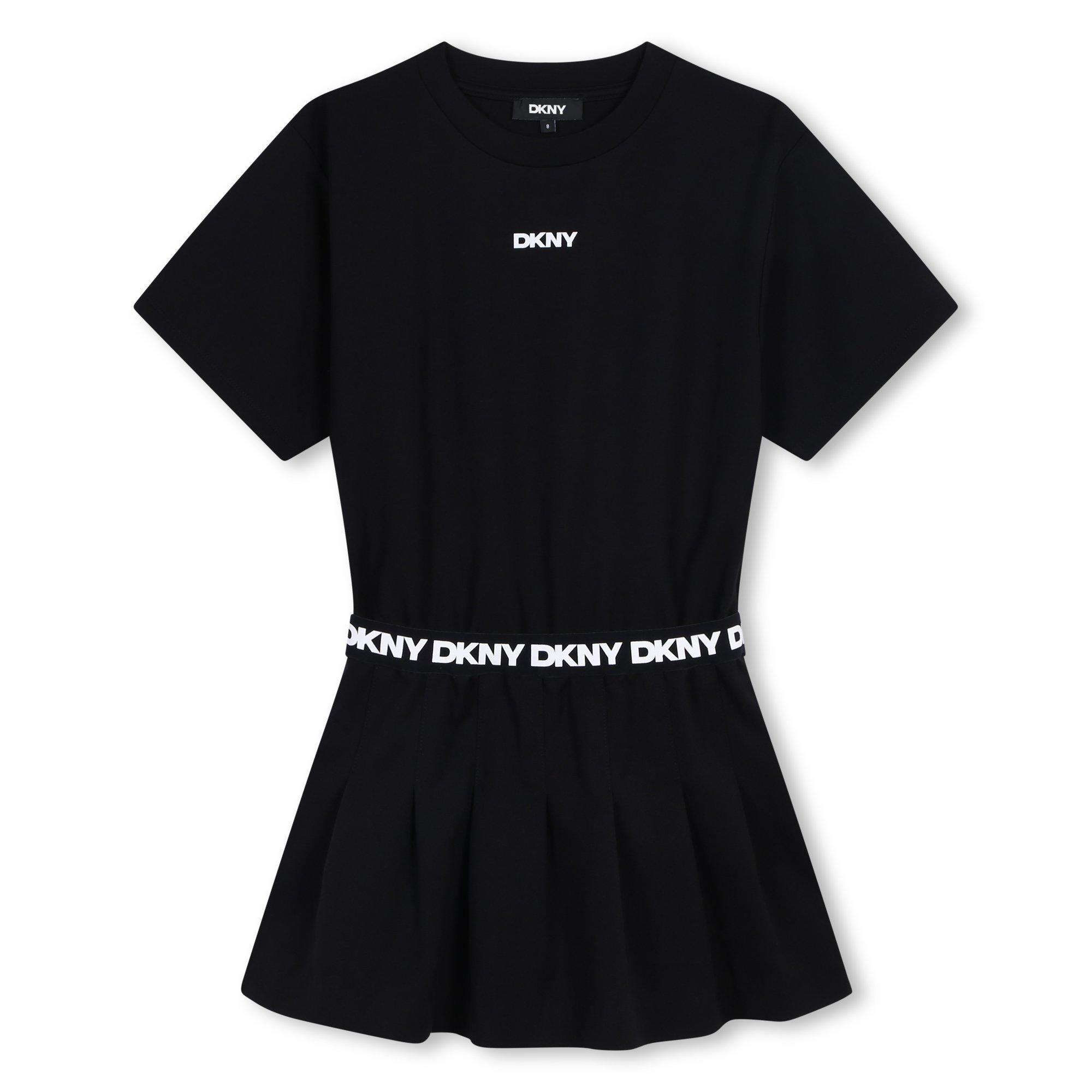 DKNY Logo Dress Jn44 T Shirt Kleider Sports Direct