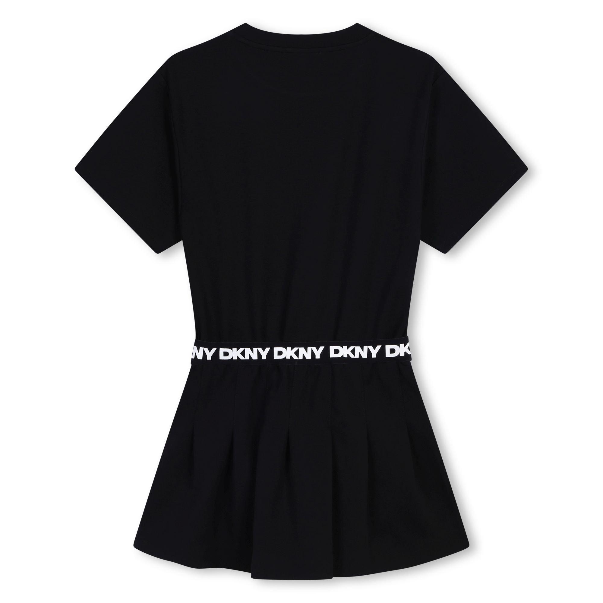 Zwart 09B - DKNY - Kids' Logo T-Shirt Dress - 2