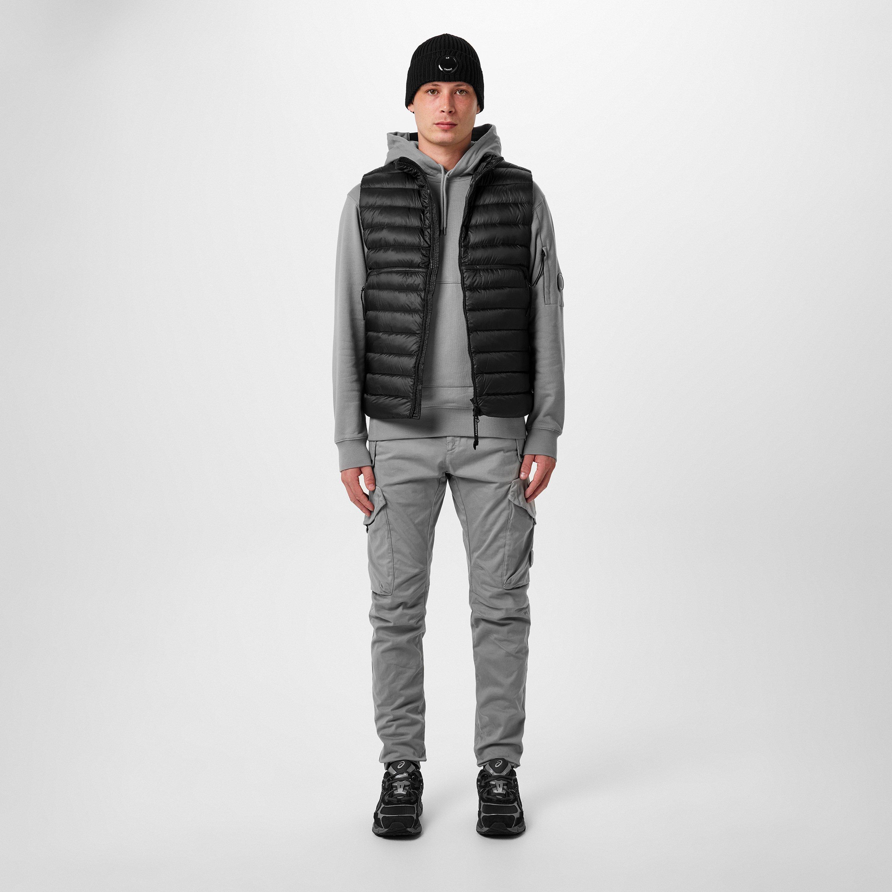 Black 999 - CP Company - Men's D.D. Shell Lens Down Sleeveless Gilet - 5