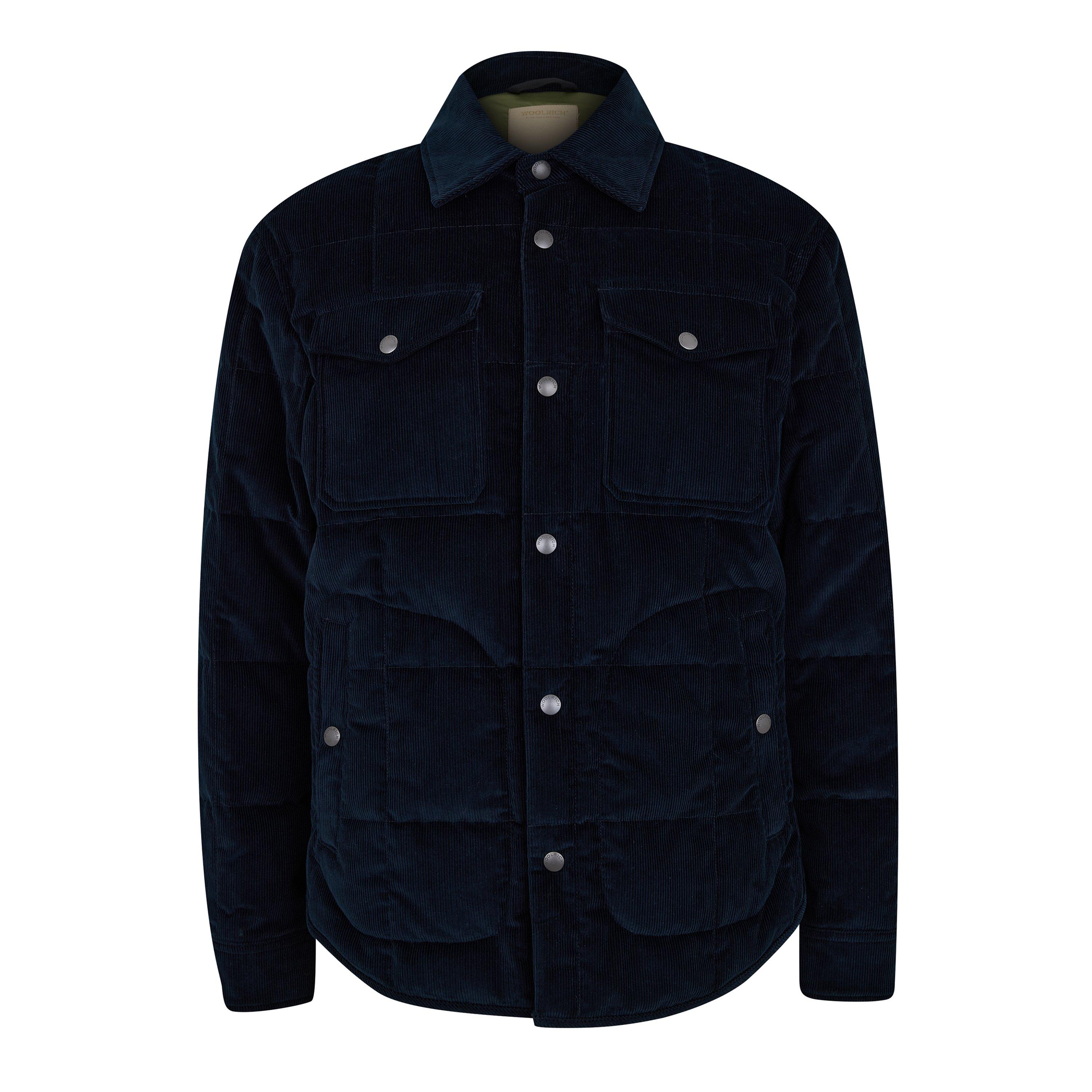 WOOLRICH ネイビー ALASKAN WL OVERSHIRT S Woolrich | Alaskan Corduroy Overshirt | Overshirts | Cruise