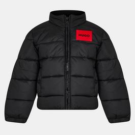 Hugo Water-Repellent Puffer Jacket Juniors