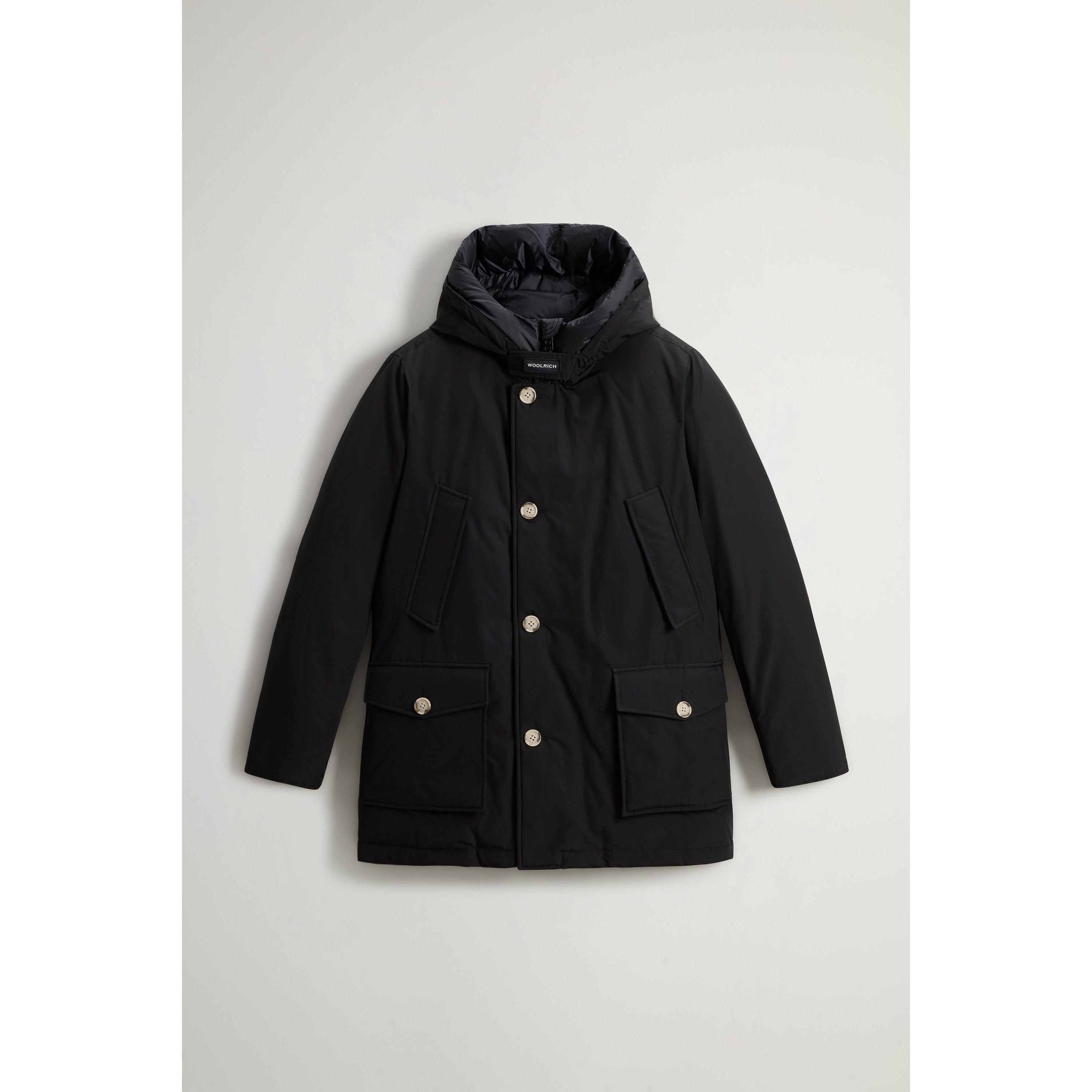 Black BLK - Woolrich - Men's Arctic Classic Water Resistant Duck Down Parka - 1