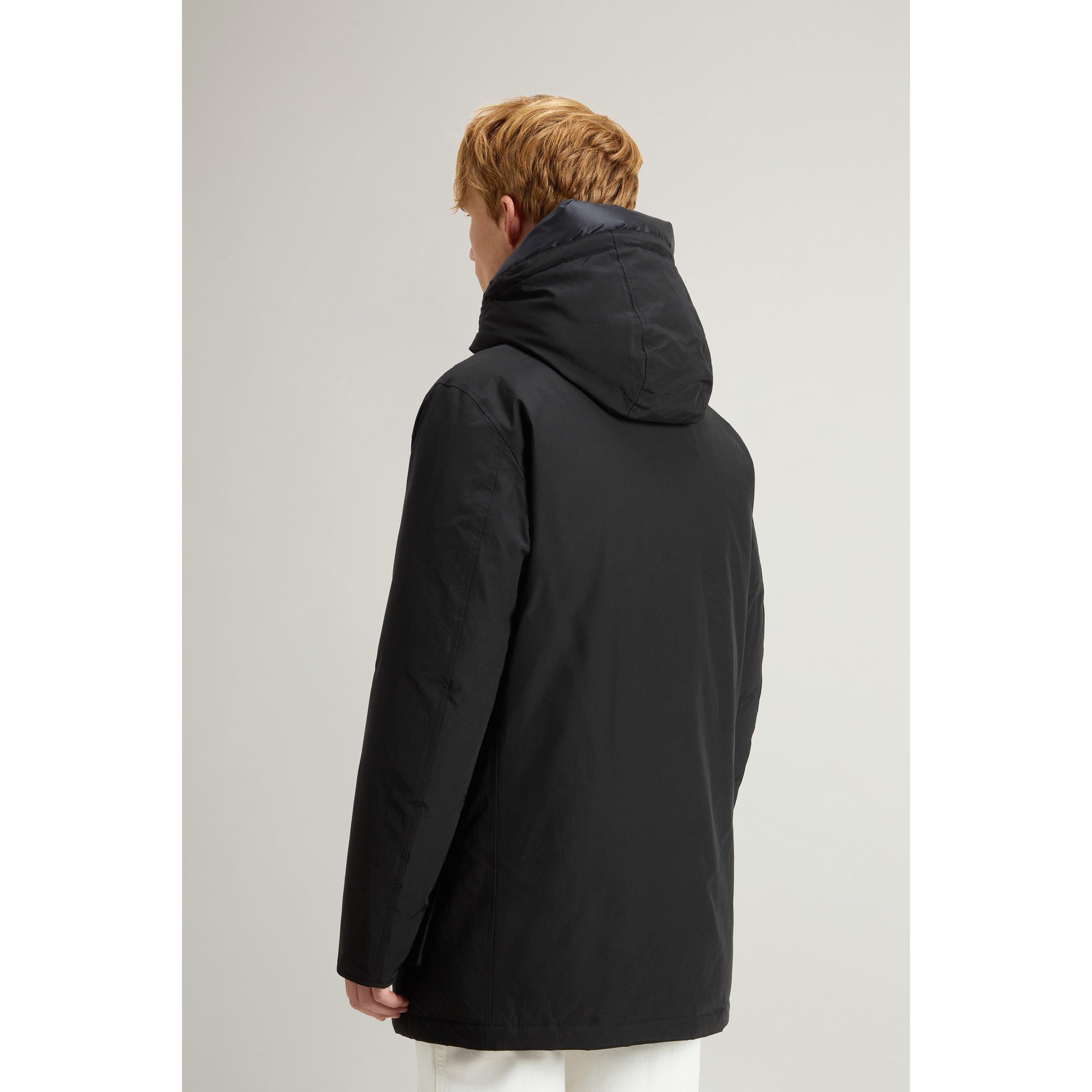 Black BLK - Woolrich - Men's Arctic Classic Water Resistant Duck Down Parka - 3