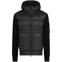 CP Company Extra Fine Merino Wool Mixed Hooded Knit Jacket