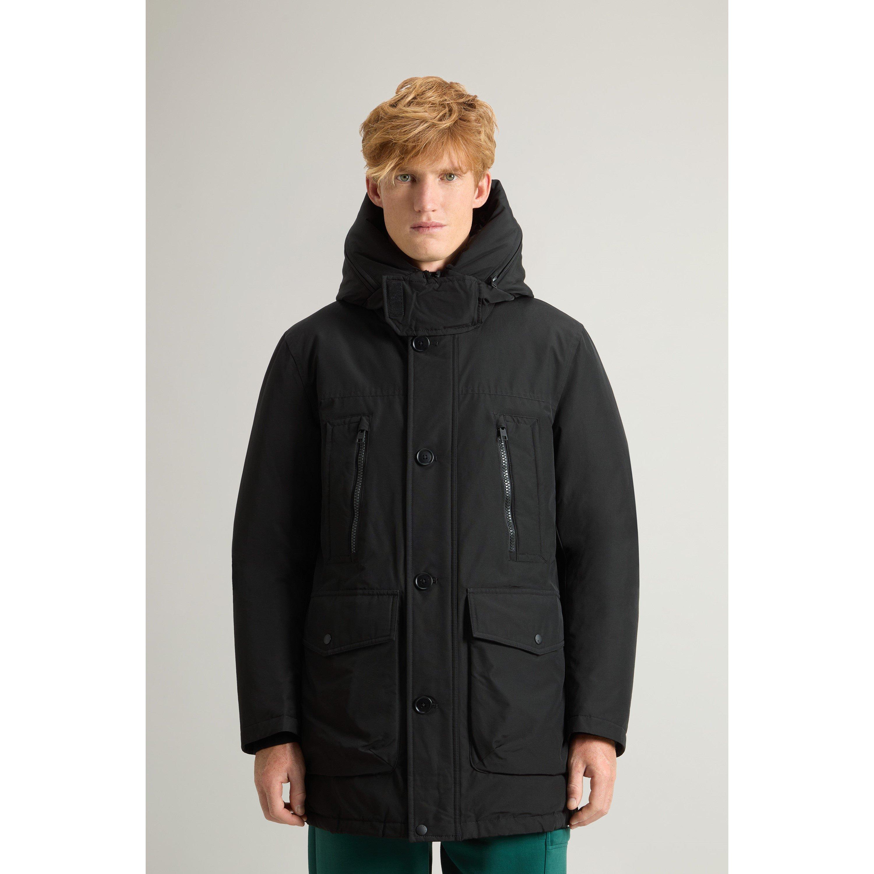 Black BLK - Woolrich - Men's Arctic Water Resistant Down Parka - 3