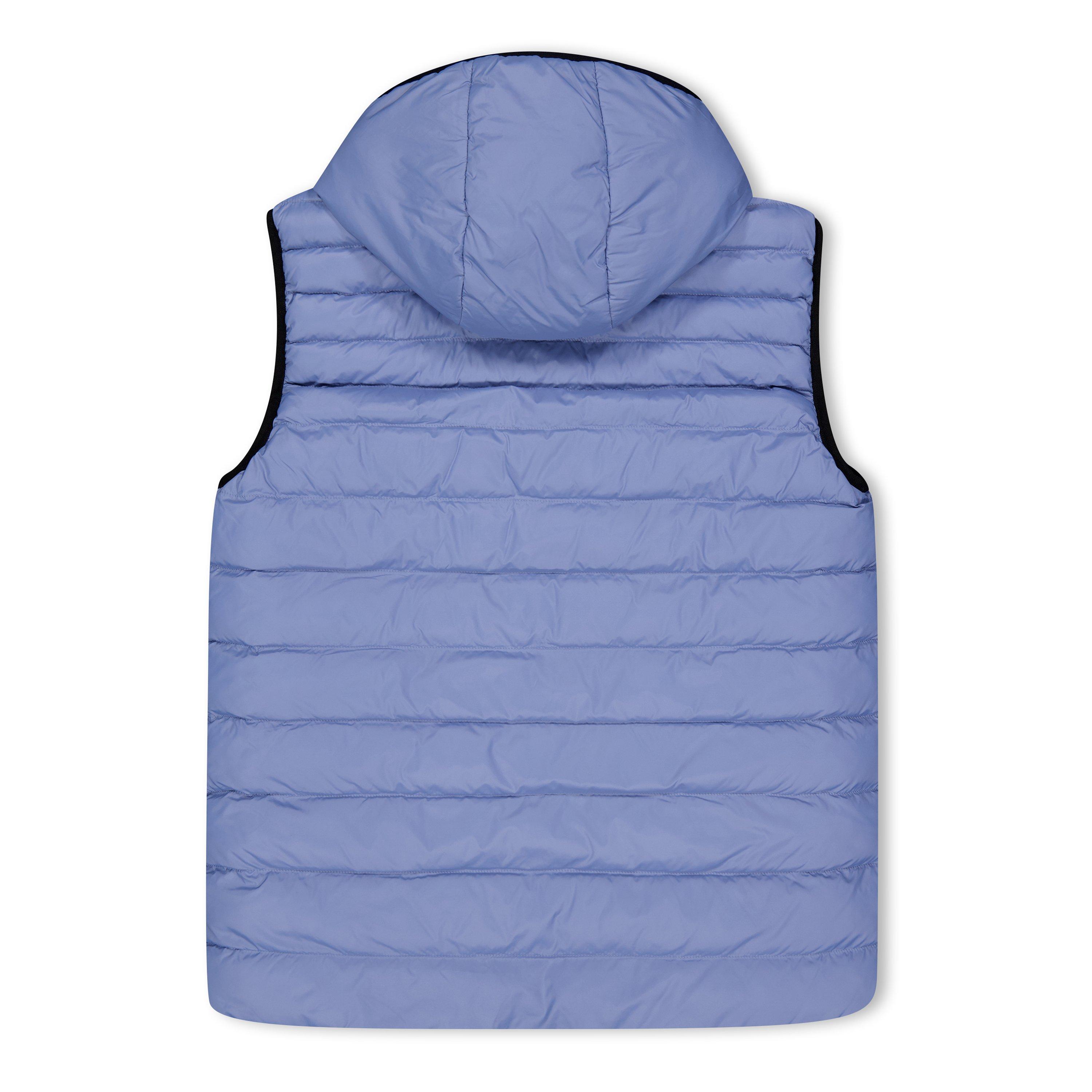 Grigio Medio 049 - Boss - Kids' BOSS Reversible Sleeveless Gilet - 2