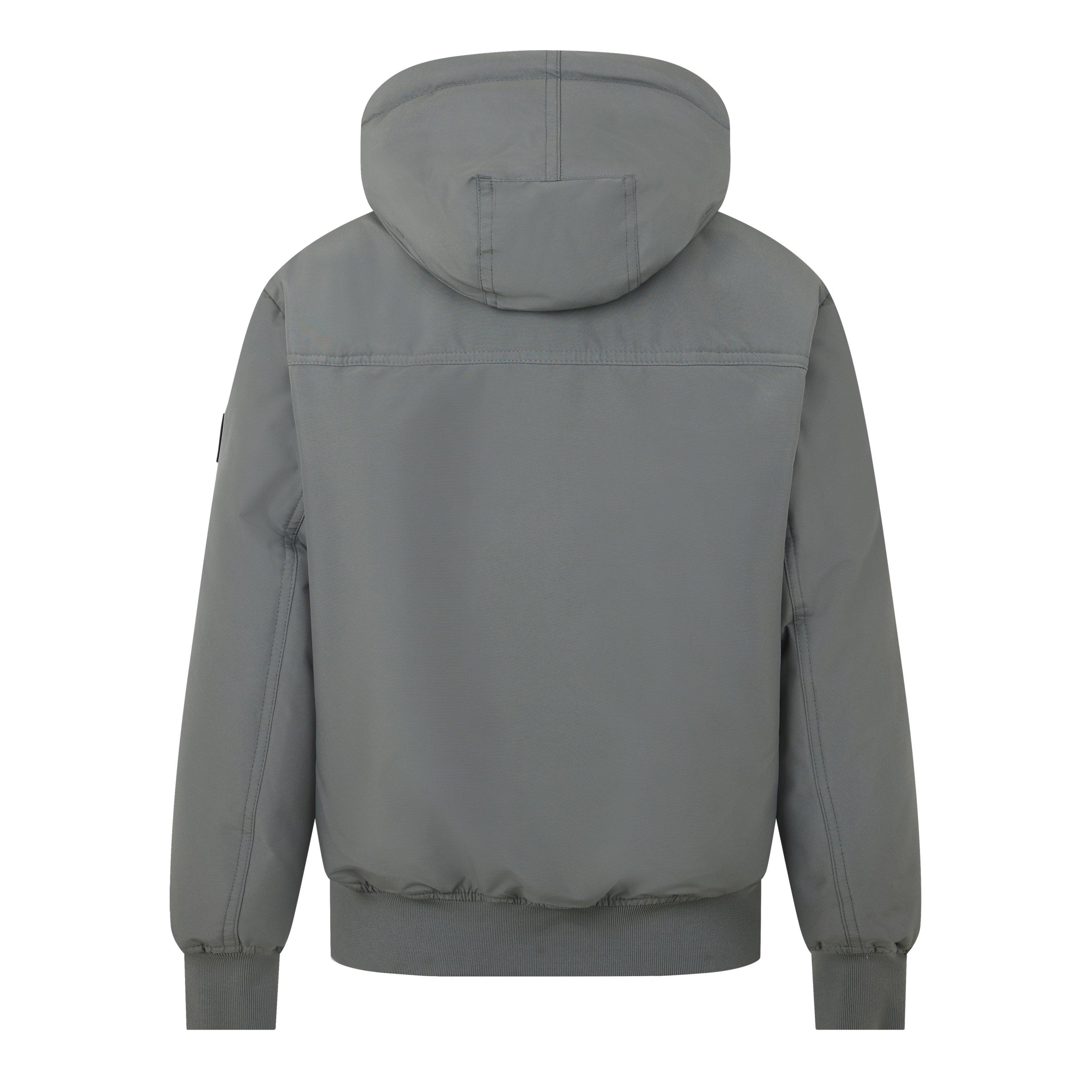 Open Grey 076 - Boss - Men's Osis Parka Water Repellent Jacket - 3