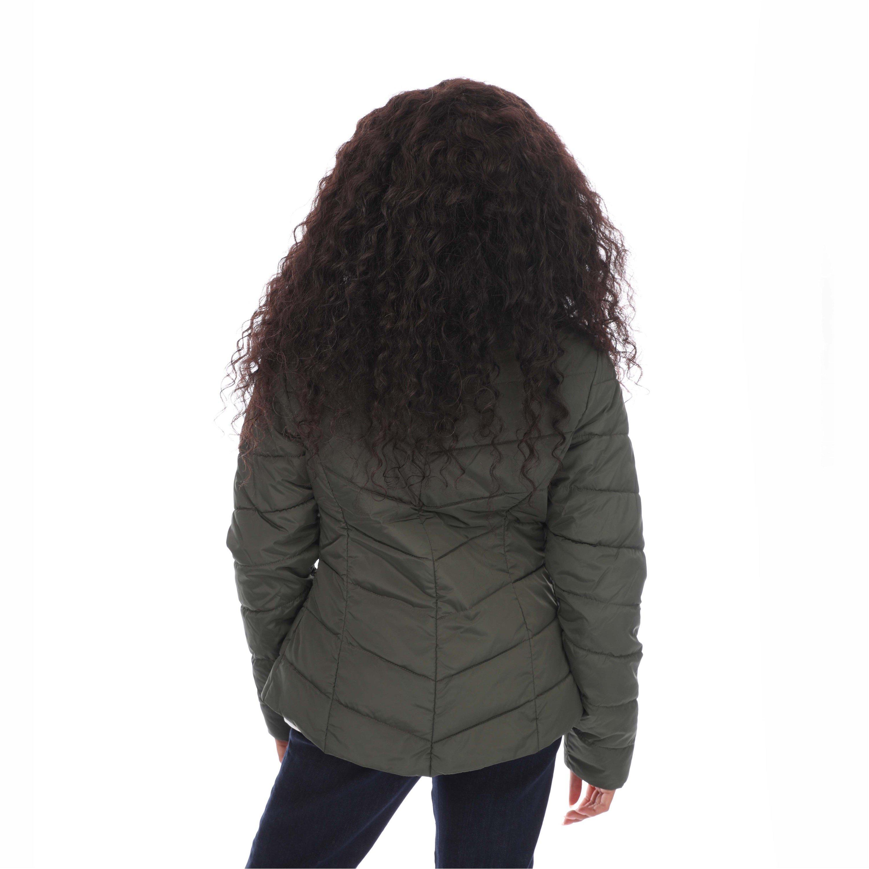 Khaki - Ted Baker - Women's Renika Short Puffer Jacket - 3